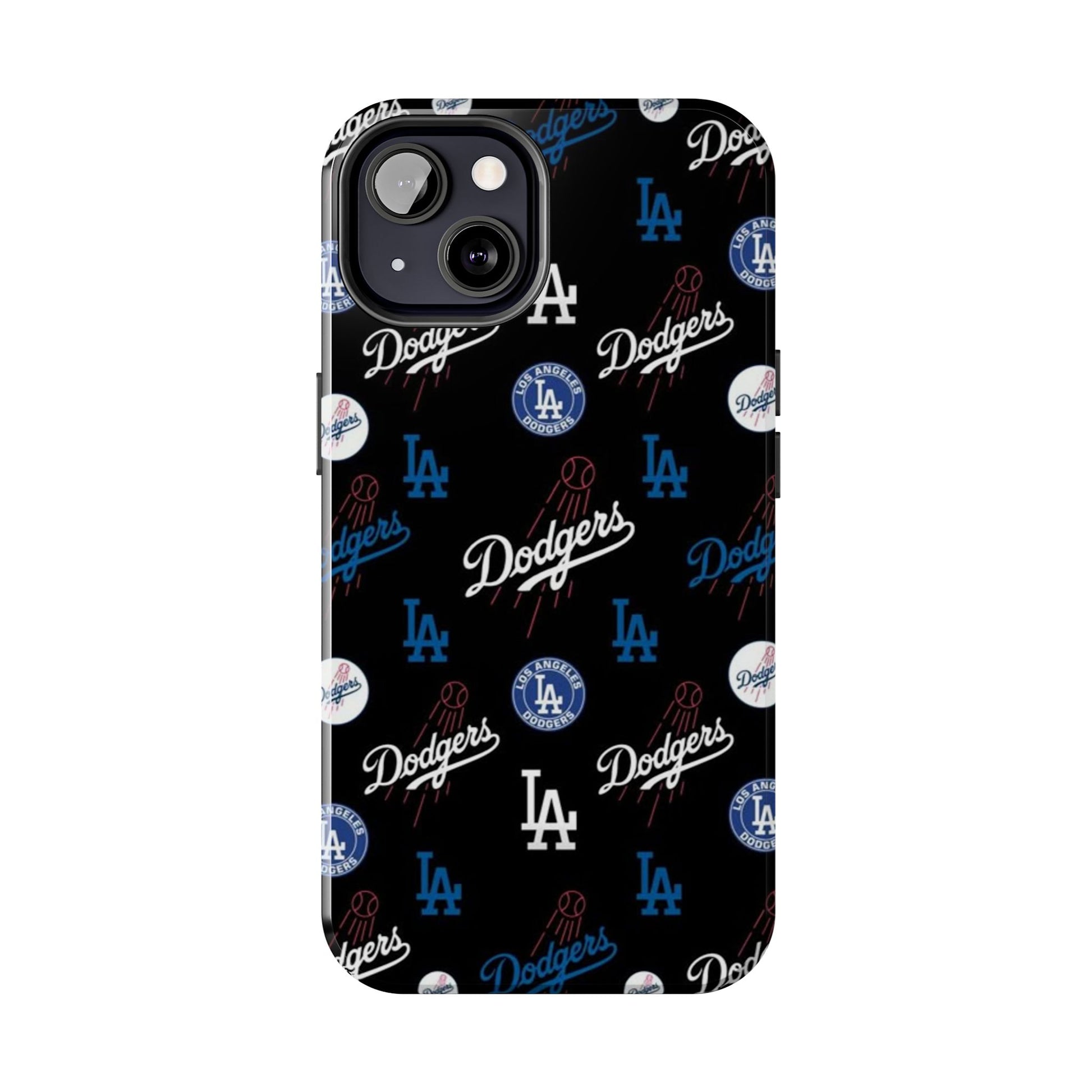 Dodgers Baseball Pattern Phone Cases for Iphones & Samsung Phones Durable