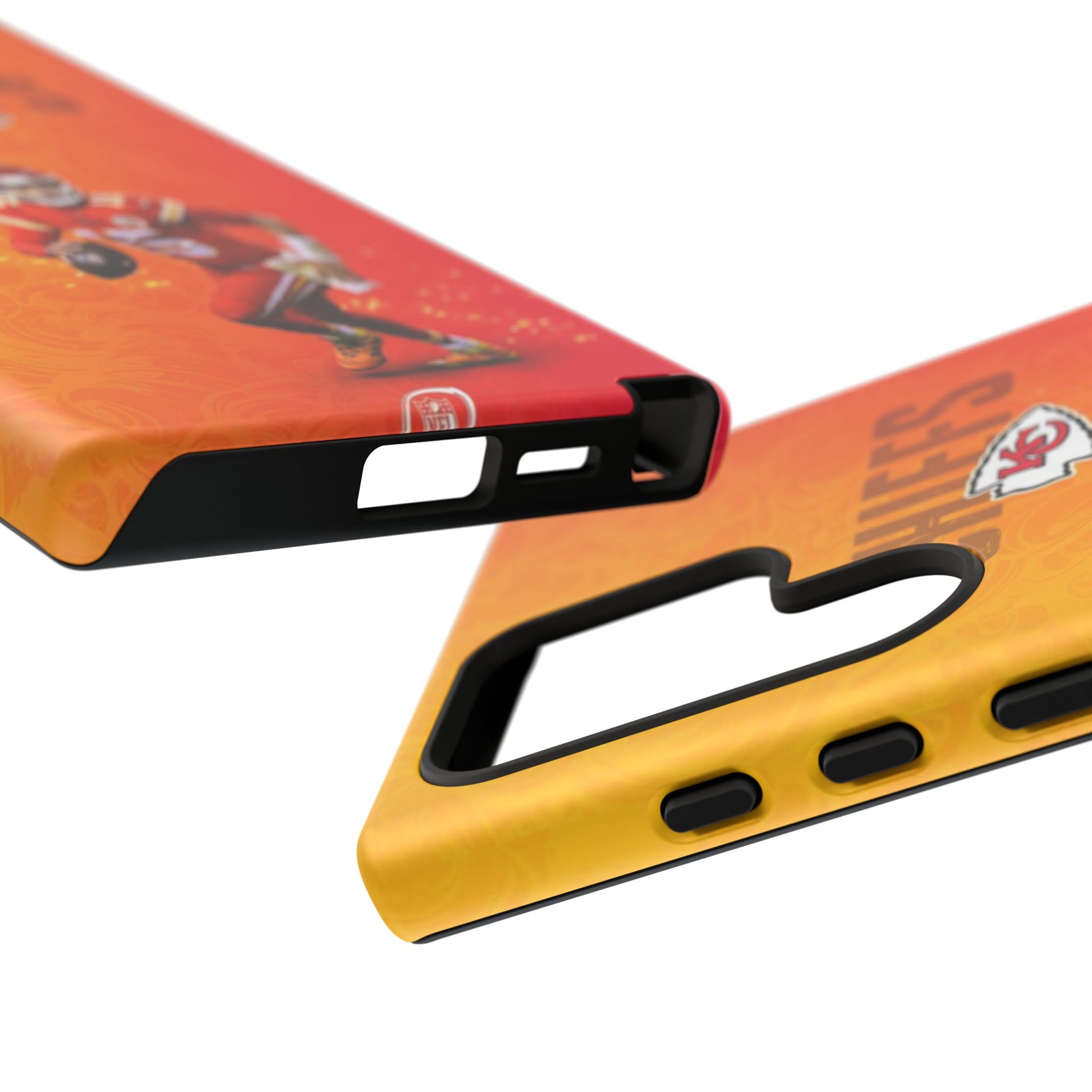 Kansas City Chiefs Patrick Mahomes Football Tough Cases for iPhones, Samsung, and Pixel