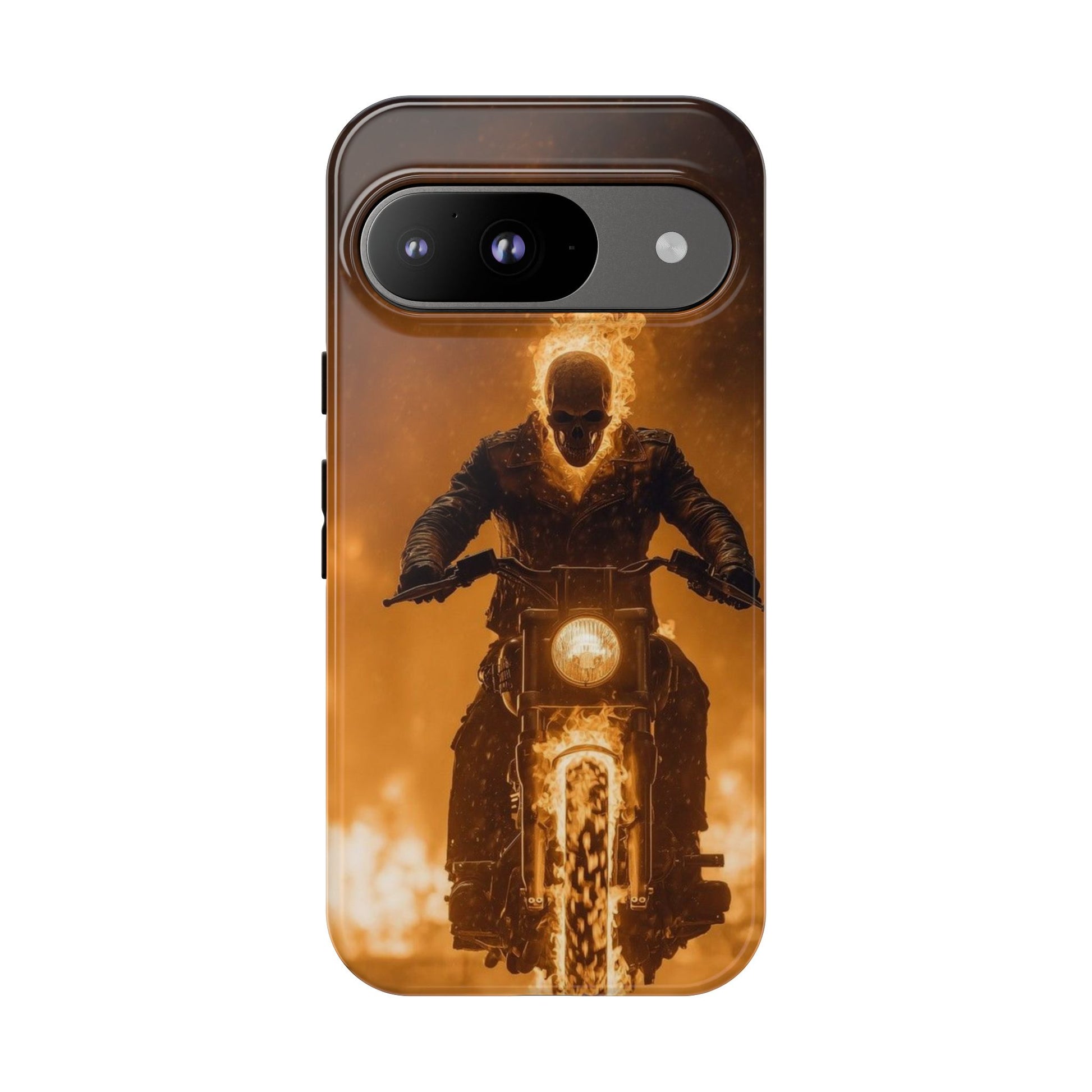 Marvel's Ghostrider Tough Cases for iPhones, Samsung, and Pixel