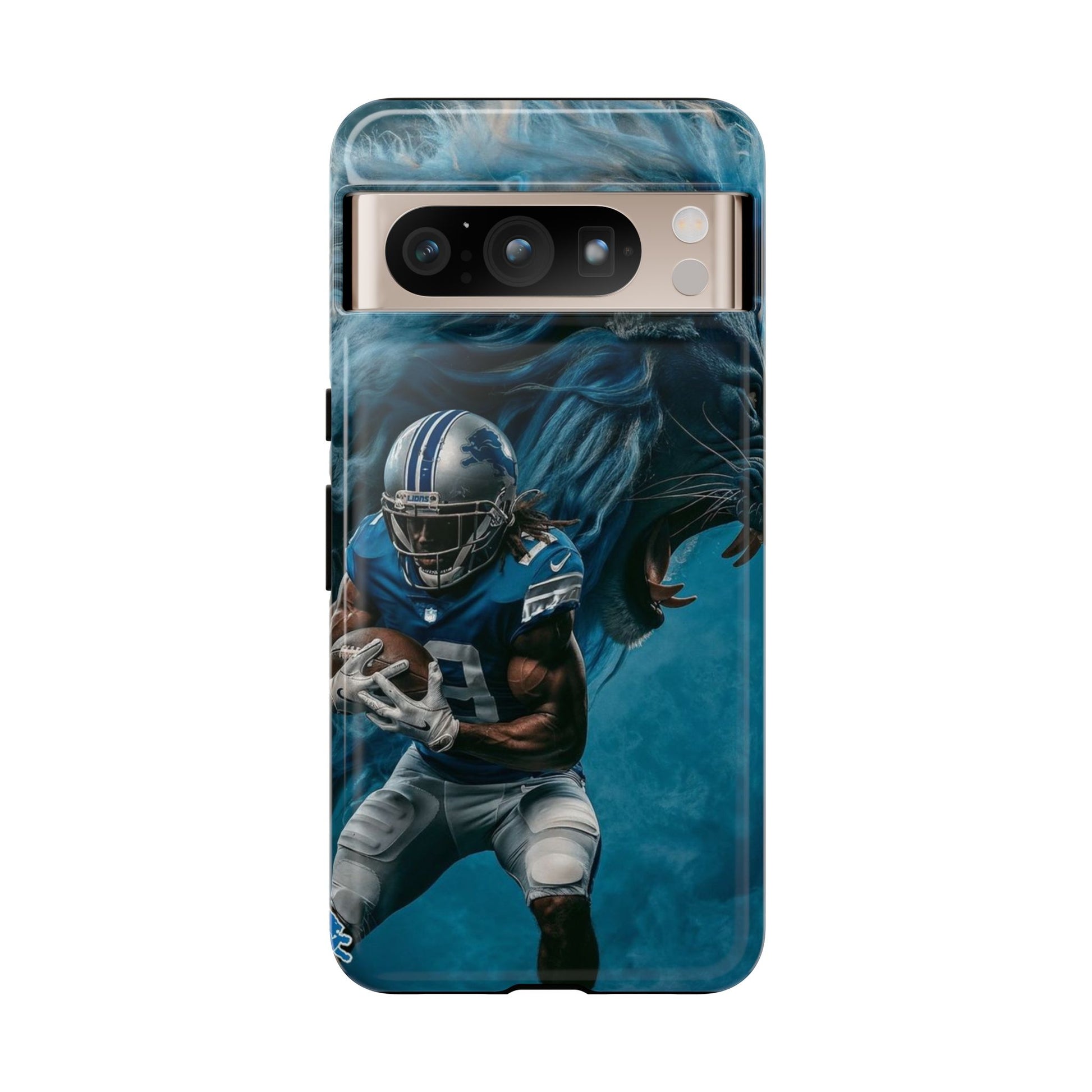 Detroit Lions Player Football Phone Case, Tough Cases for iPhones, Samsung, and Pixel