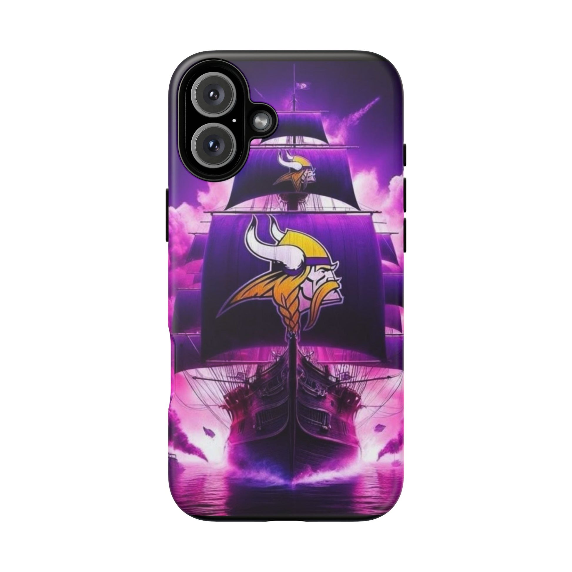 Minnesota Vikings Ship Football Phone Case, Tough Cases for iPhones, Samsung, and Pixel