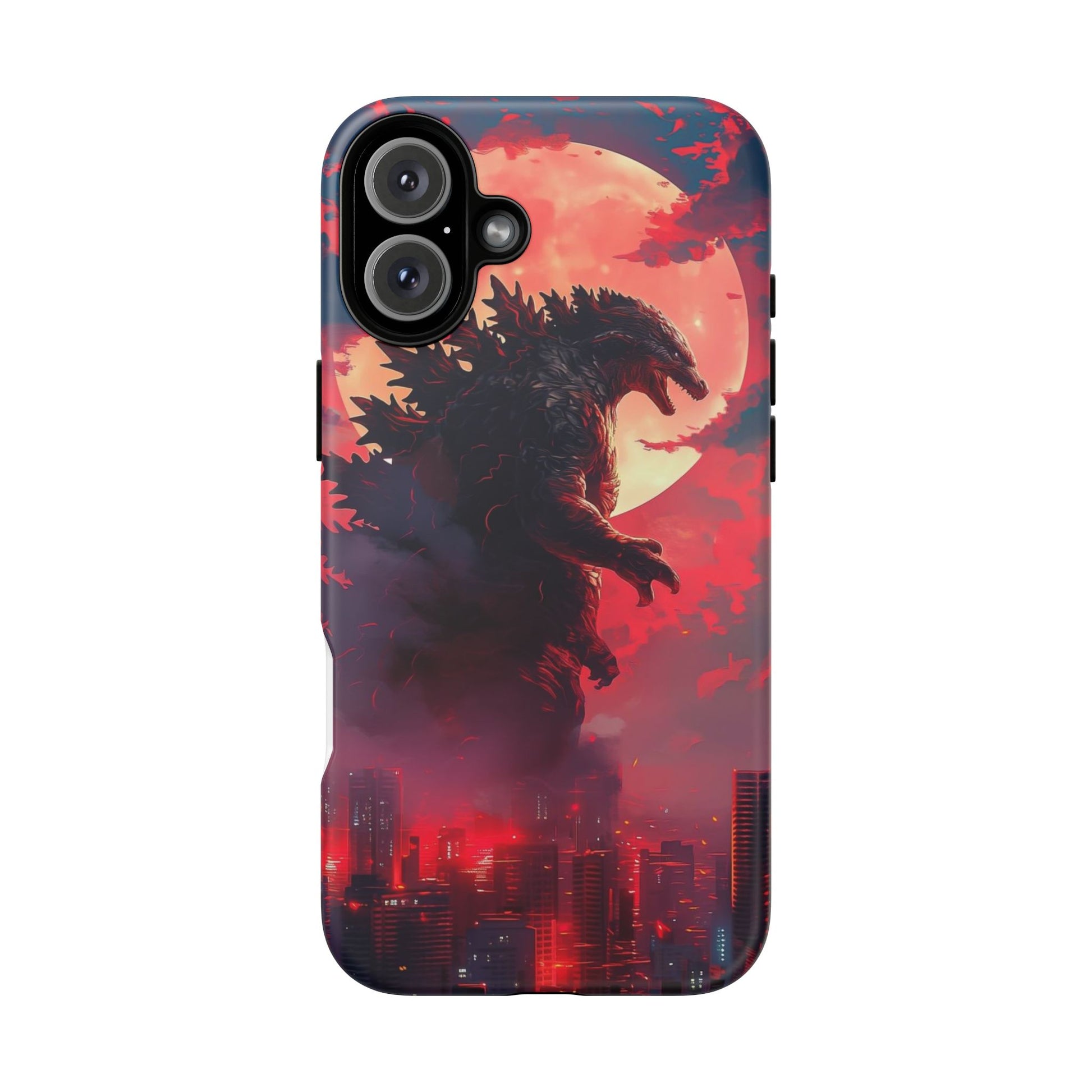 King of Monsters Godzilla Tough Phone Cases for iPhones, Samsung, and Pixel