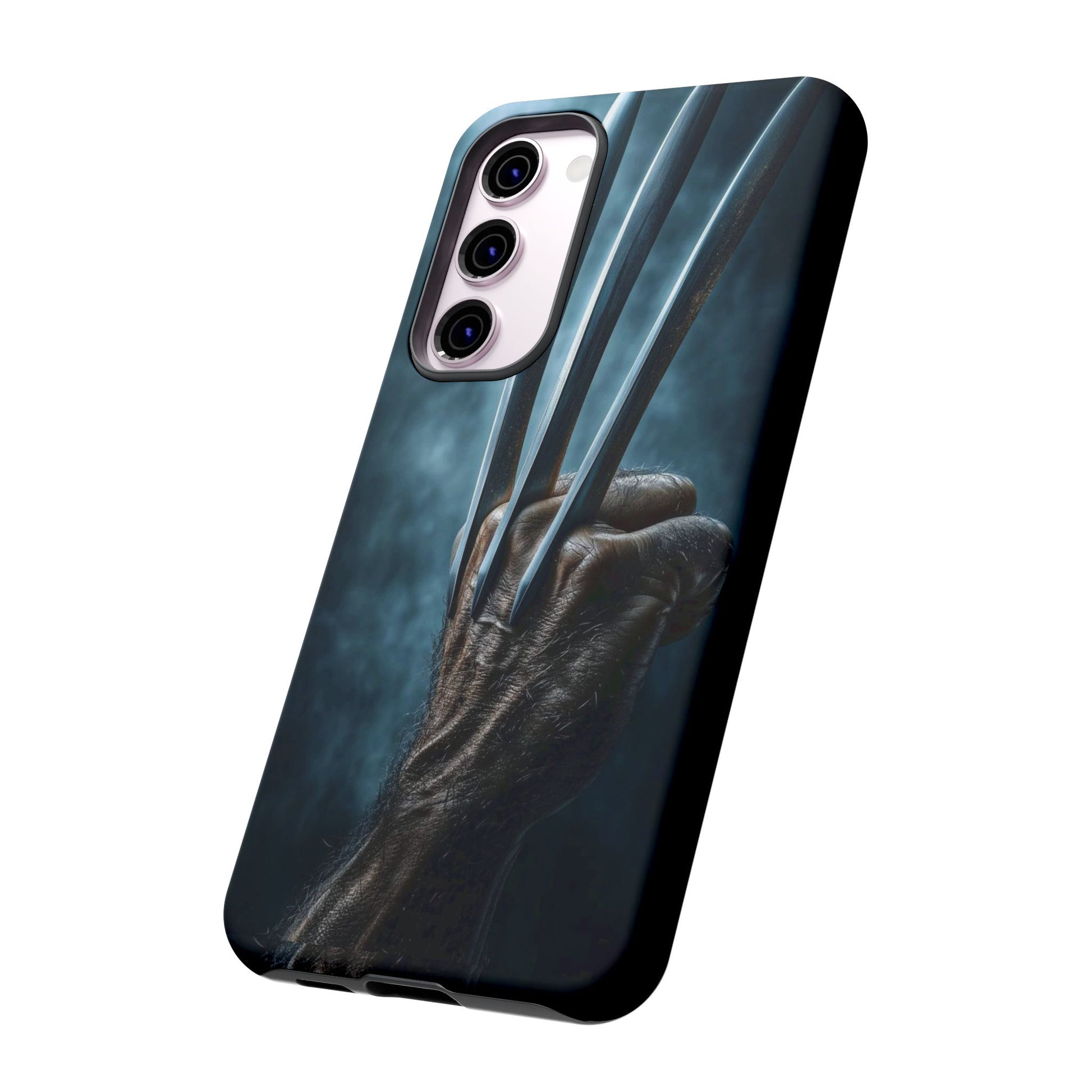 Logan's Claws Wolverine Tough Cases for iPhones, Samsung, and Pixel