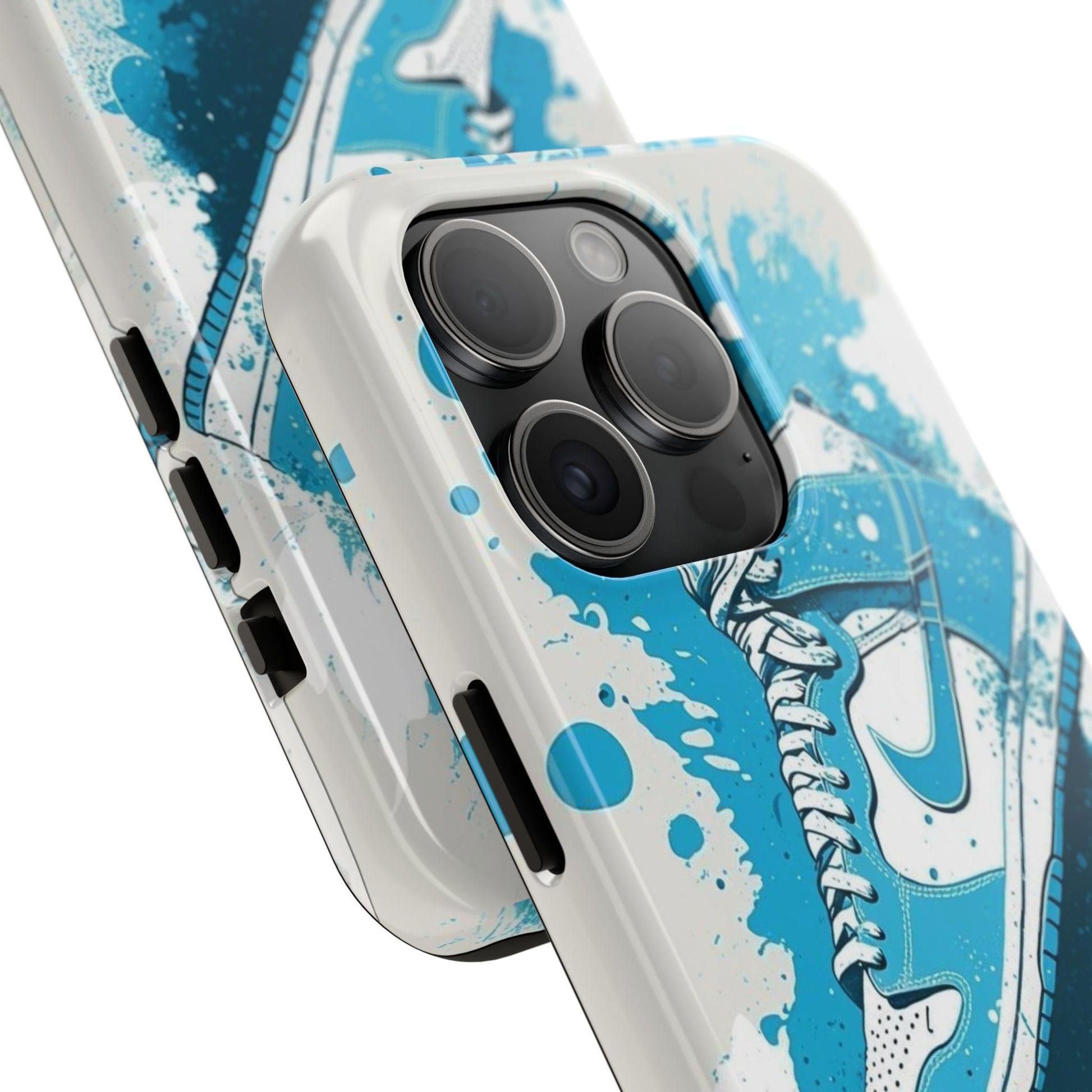 Baby Blue Jordan's Theme Phone Cases for Iphones & Samsung Phones