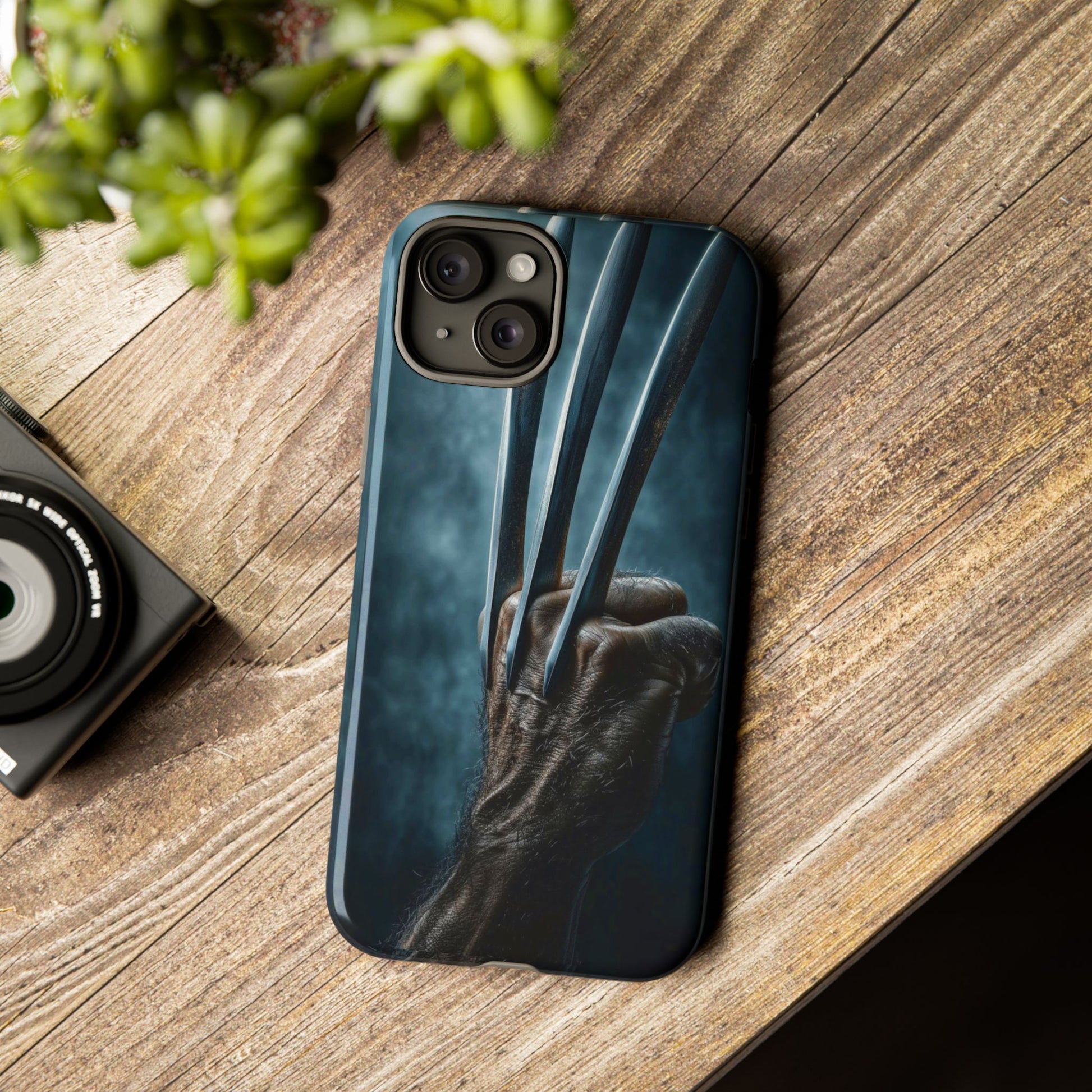 Logan's Claws Wolverine Tough Cases for iPhones, Samsung, and Pixel