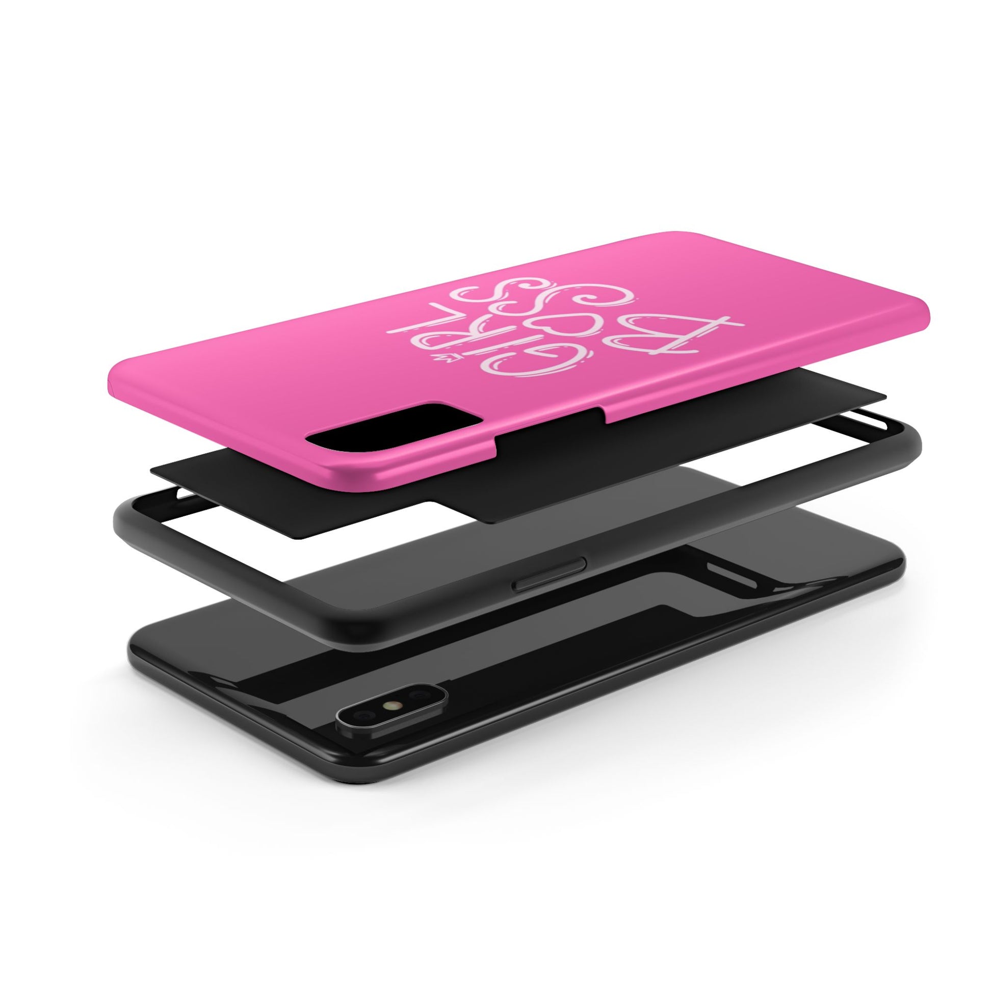 Girl Boss Girly Theme Phone Cases for iPhones & Samsung Phones