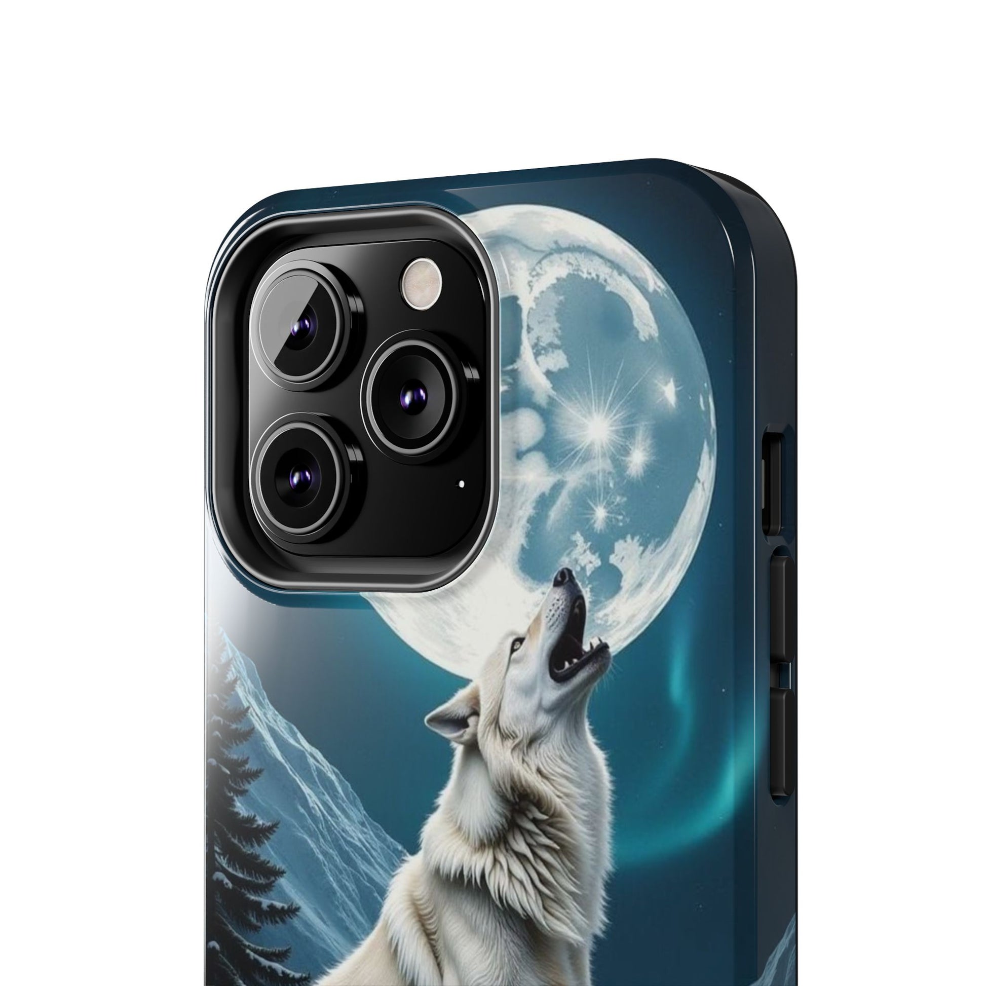 Howling Wolf Theme Phone Cases for iPhones & Samsung Phones