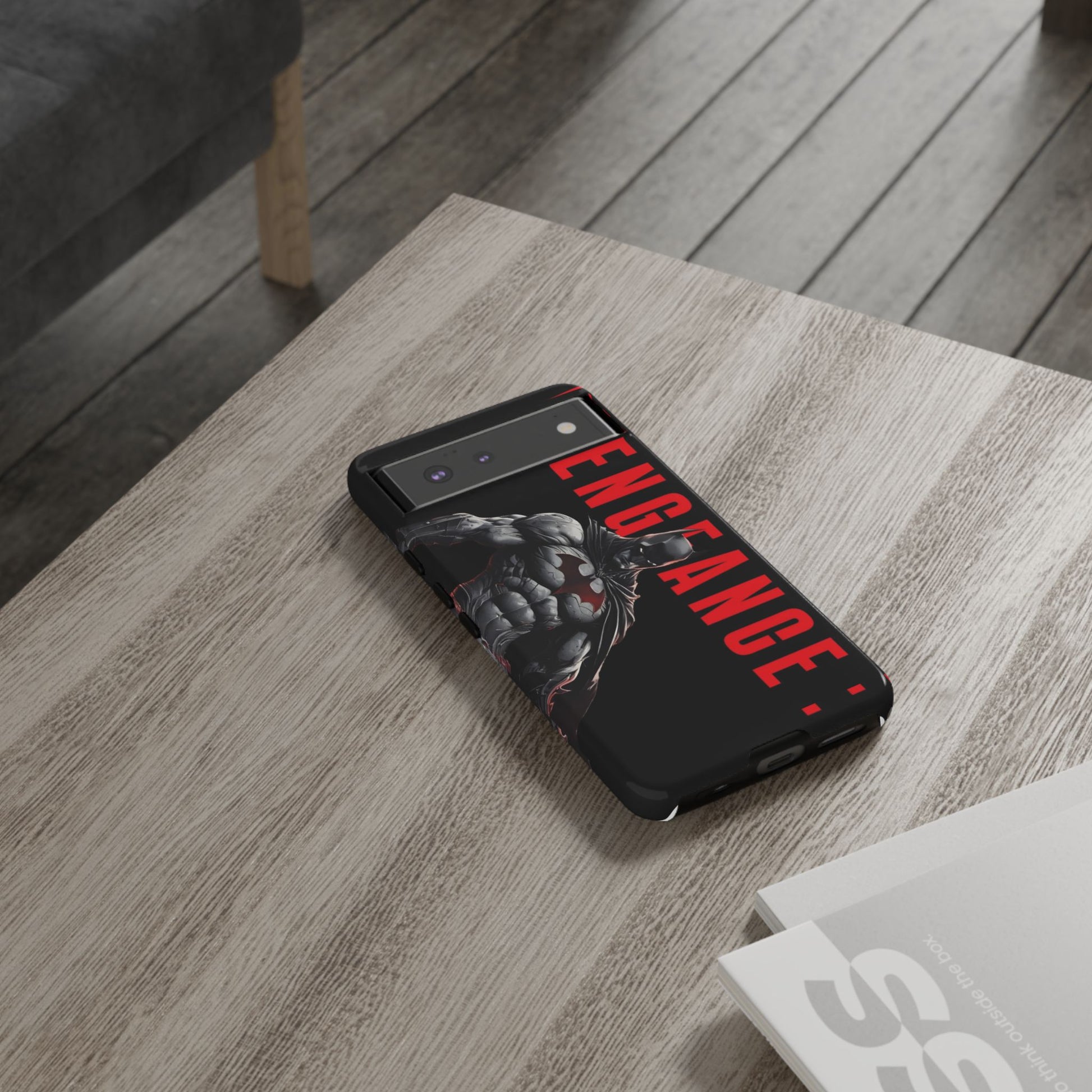 DC Comics Batman Vengence Tough Cases for iPhones, Samsung, and Pixel