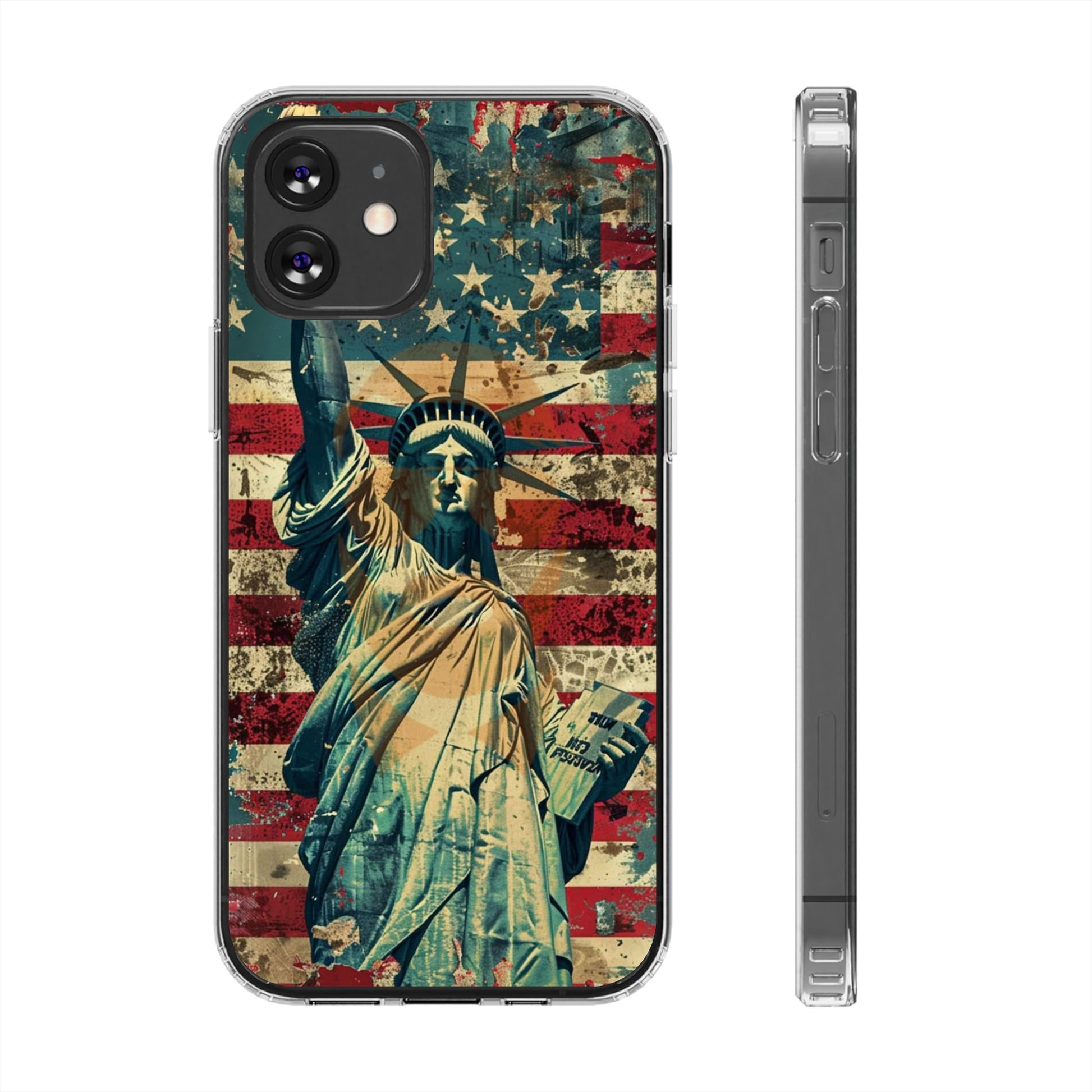 American Iconic Lady Liberty Themed Iphone, Samsung case