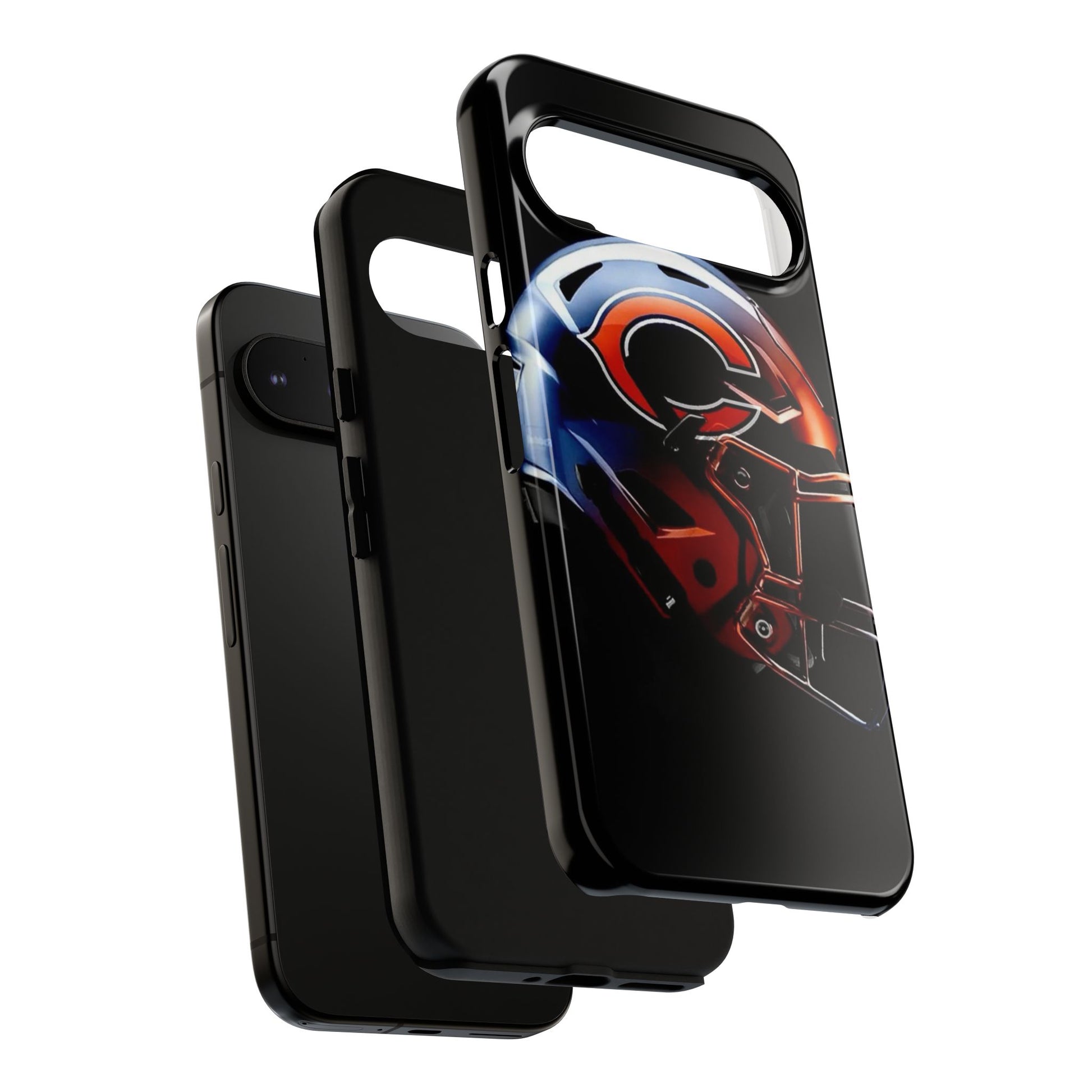 Football Helmet Chicago Bears Phone Case, Tough Cases for iPhones, Samsung, and Pixel