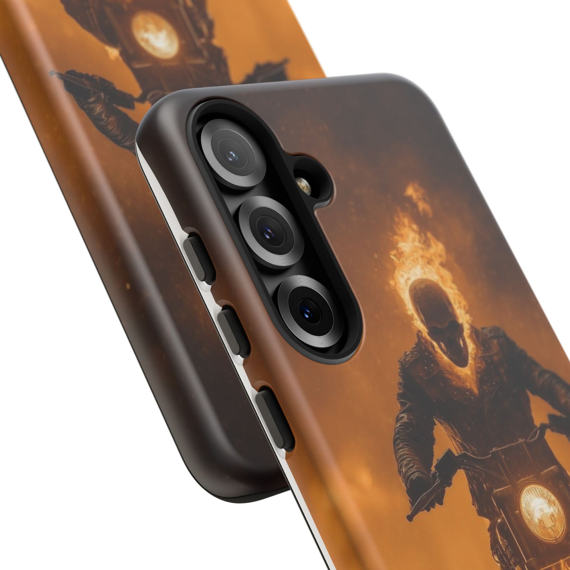 Marvel's Ghostrider Tough Cases for iPhones, Samsung, and Pixel
