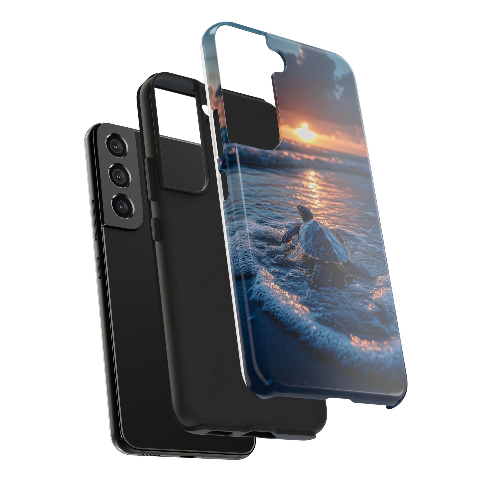 Beautiful Sea Turtle Themed Tough Phone Cases for Iphones & Samsung Phones