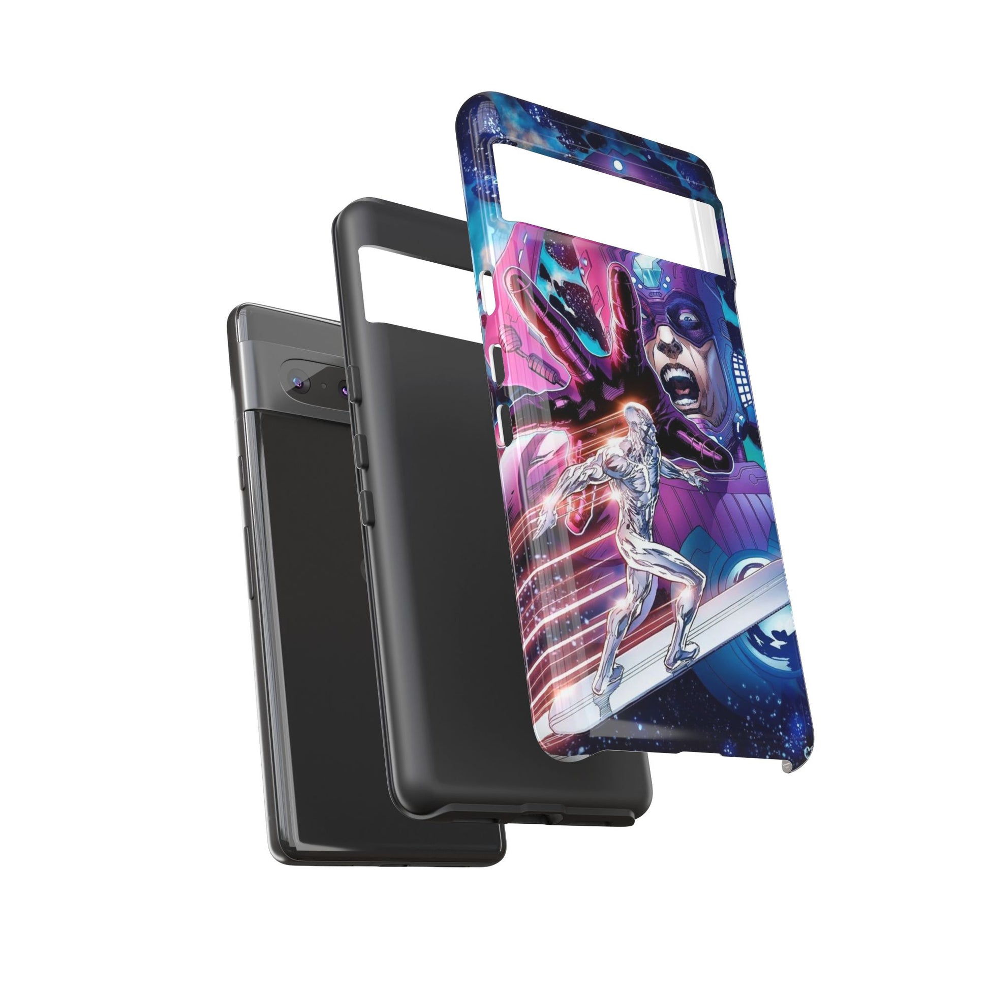 Galactus x Silver Surfer Marvel Phone Case, Tough Cases for iPhones, Samsung, and Pixel