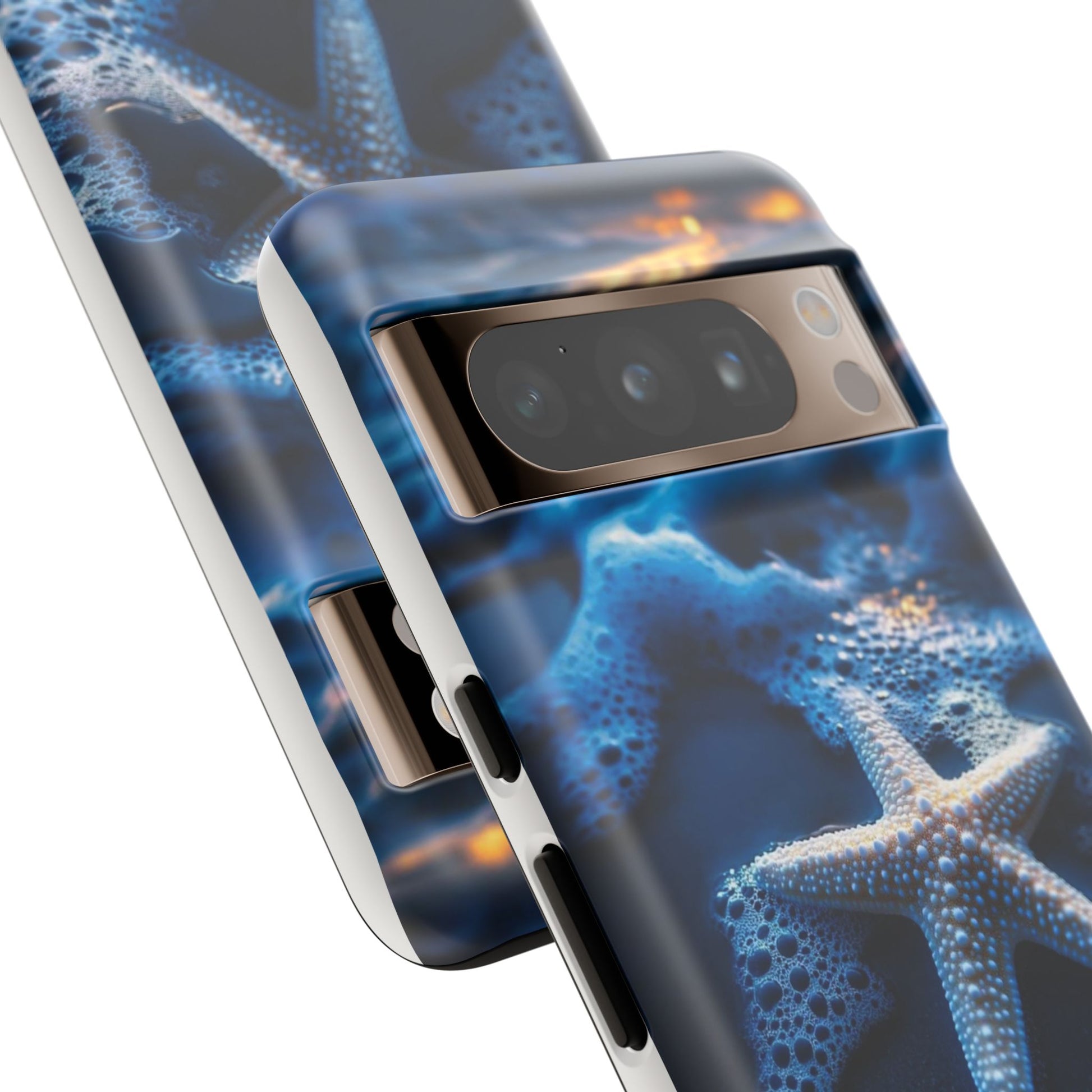 Starfish Beach Tough Cases for iPhones, Samsung, and Pixel