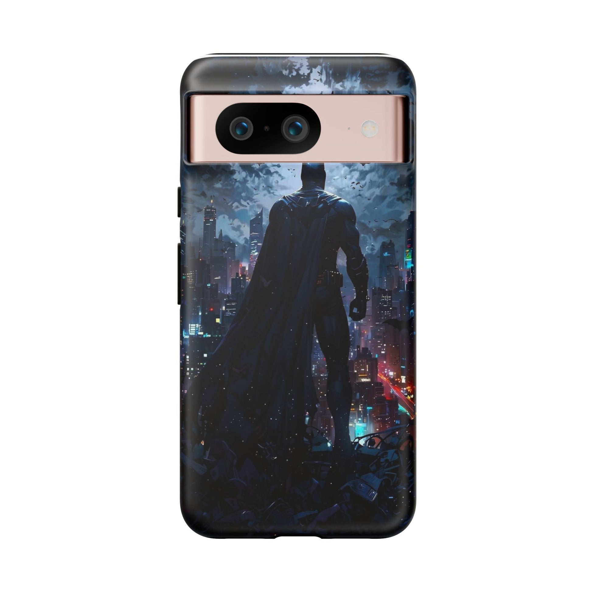 Gotham City Batman Tough Cases for iPhones, Samsung, and Pixel