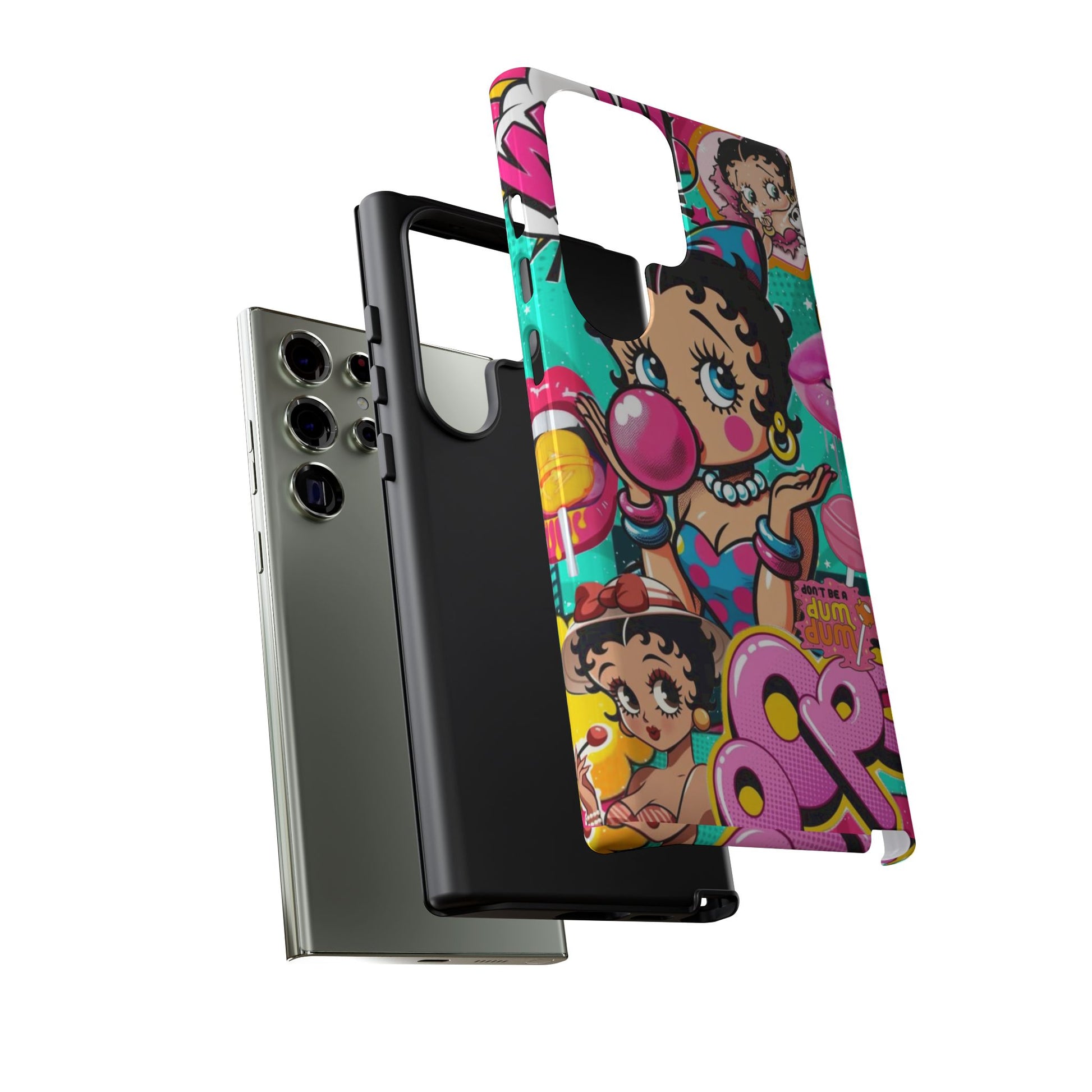 Betty Boop Comic Strip Phone Case for iPhone, Samsung Galaxy, & Pixel Phones