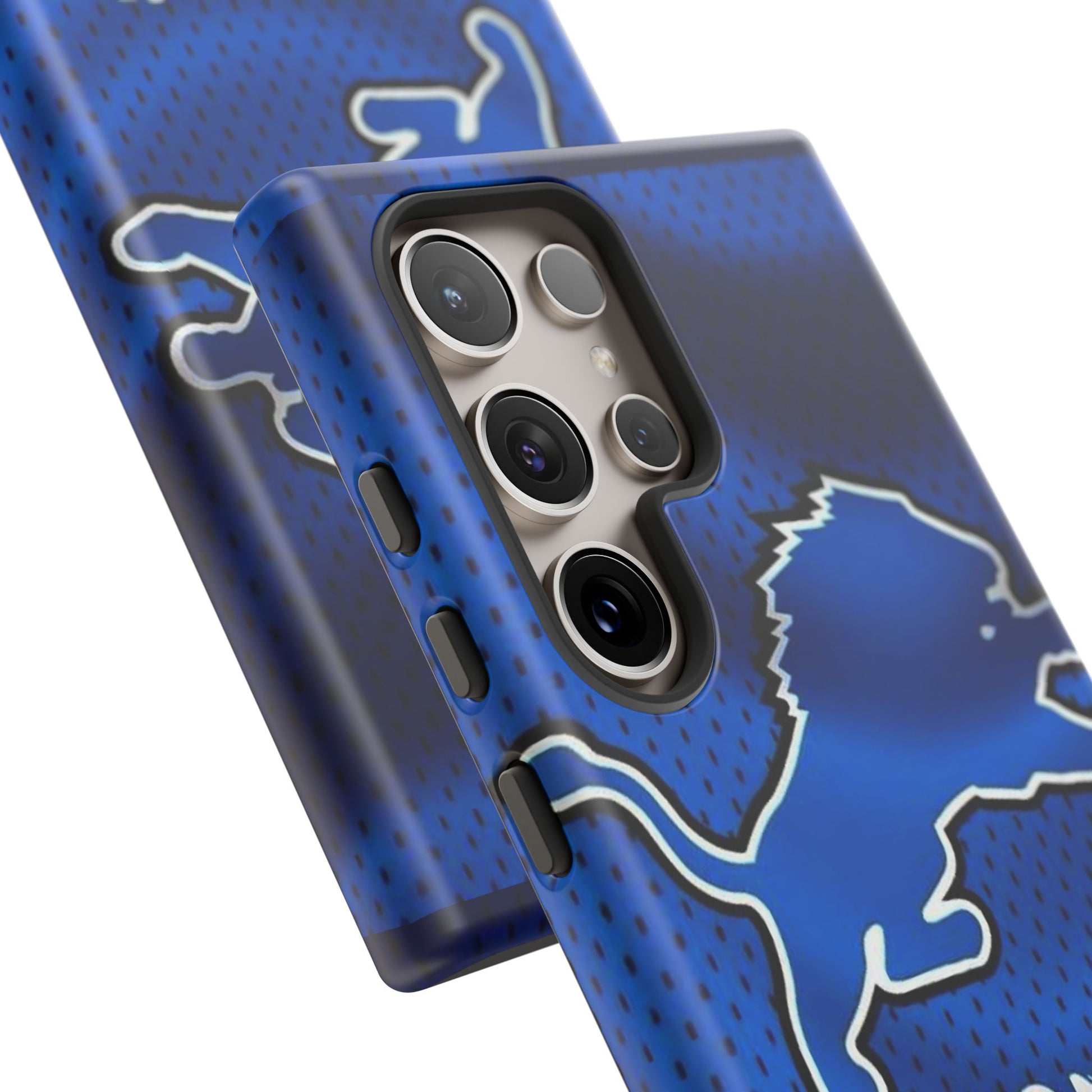 Detroit Lions Football Jersey Phone Case, Tough Cases for iPhones, Samsung, and Pixel