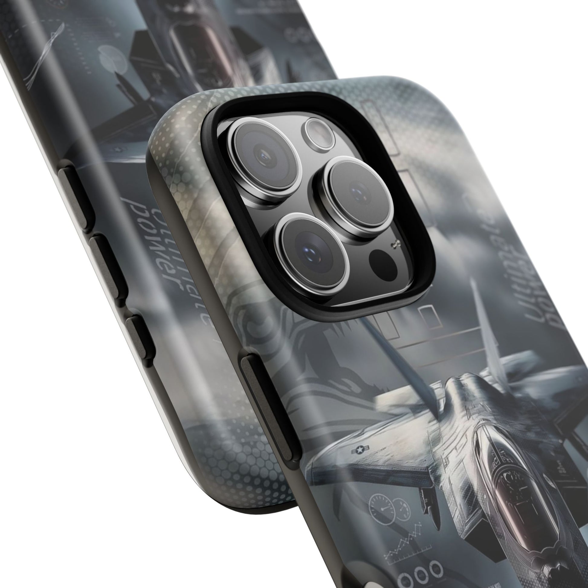 F-22 Raptor Fighter Jet Tough Cases for iPhones, Samsung, and Pixel
