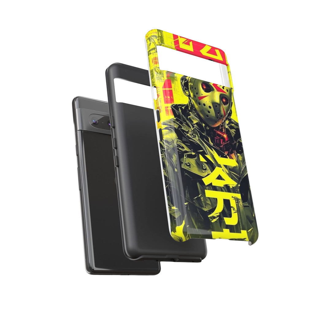 Cyberpunk X Jason Voorhees Tough Cases for iPhones, Samsung, and Pixel