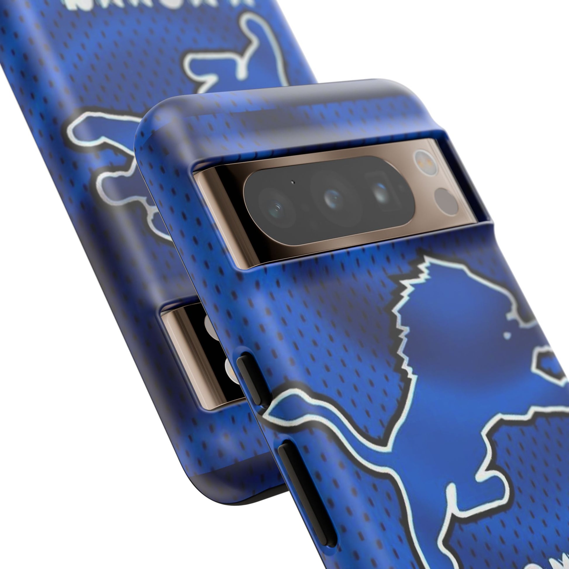 Detroit Lions Football Jersey Phone Case, Tough Cases for iPhones, Samsung, and Pixel