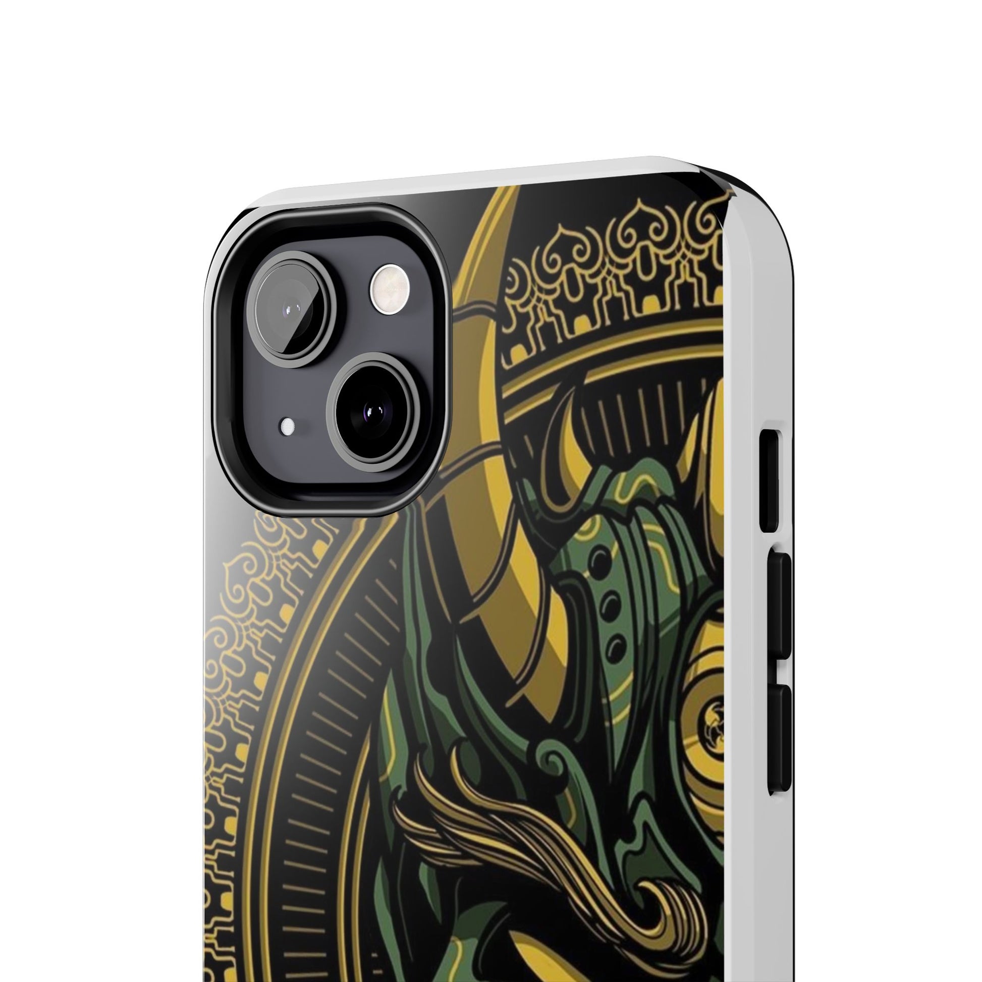 Kabuki Mask Theme Phone Cases for Iphones & Samsung Durable