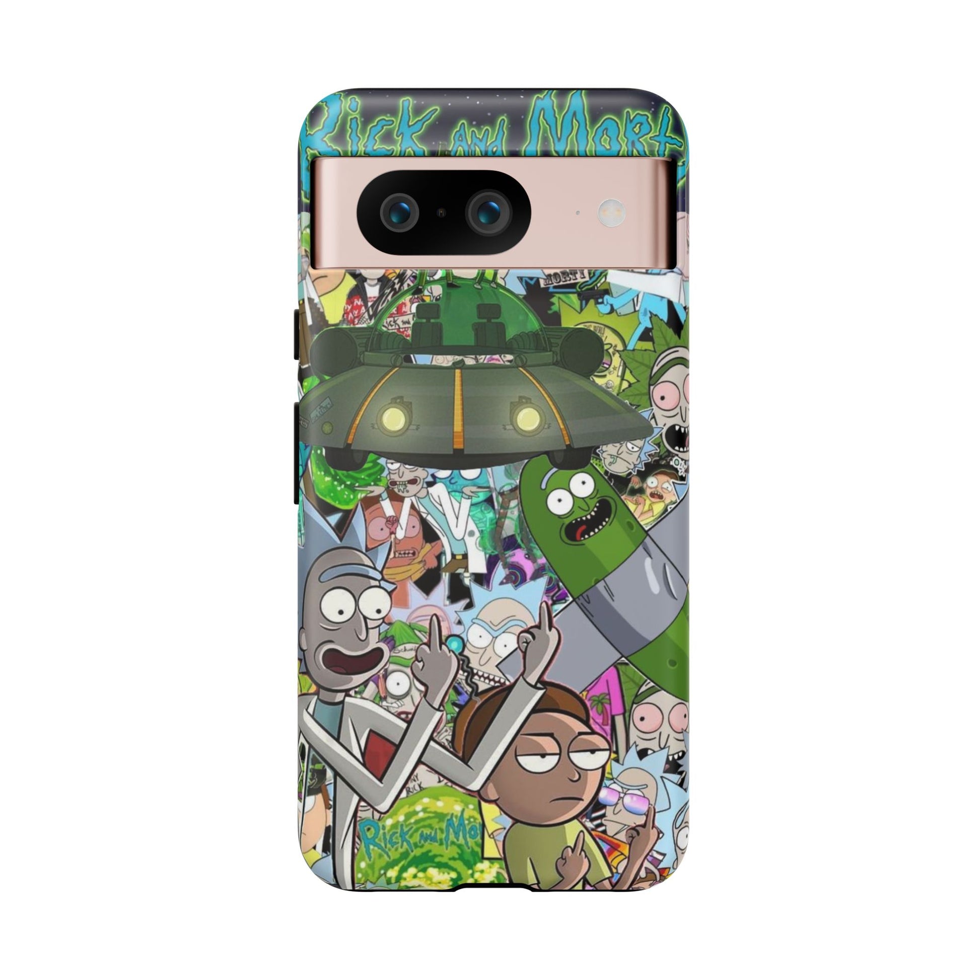 Rick and Morty Phone Case, Tough Cases for iPhones, Samsung, and Pixel