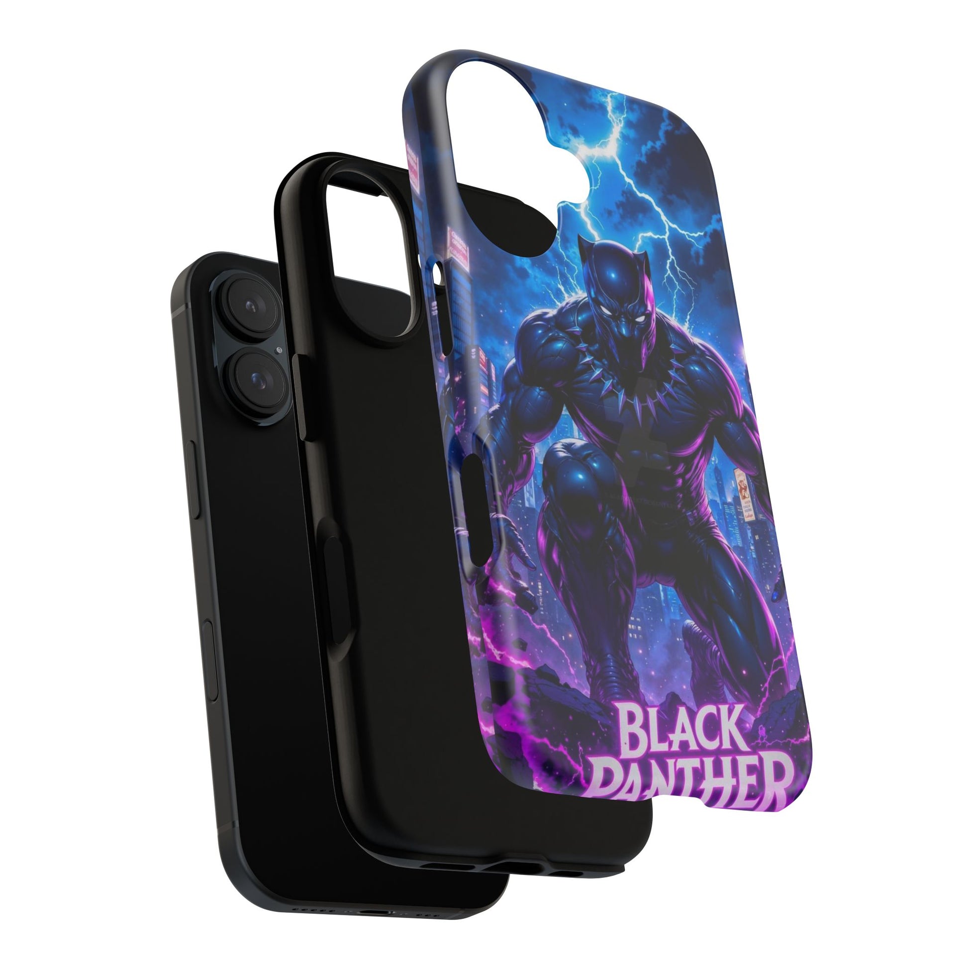 Black Panther Phone Case, Tough Cases for iPhones, Samsung, and Pixel