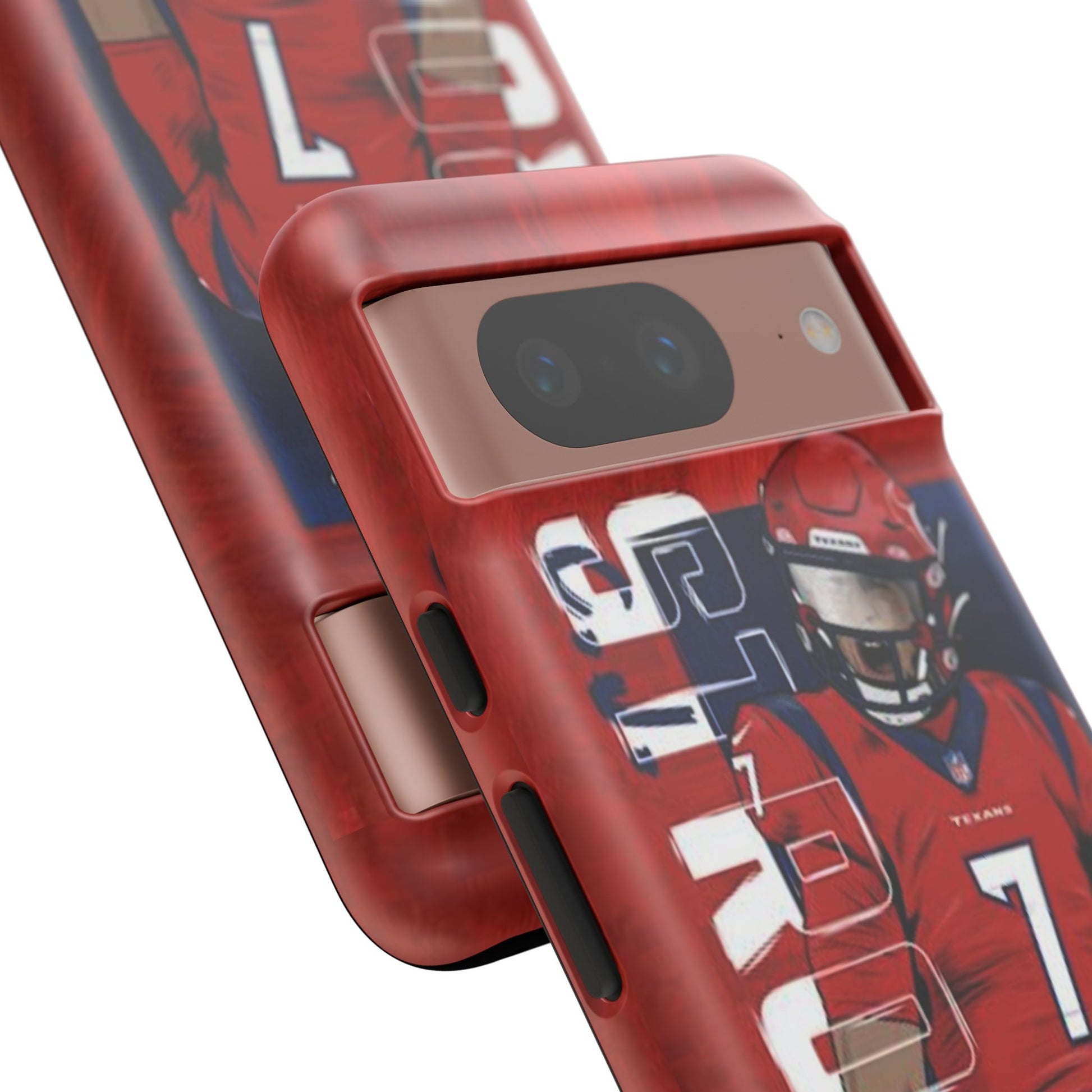 Houston Texans Football CJ Stroud Tough Cases for iPhones, Samsung, and Pixel