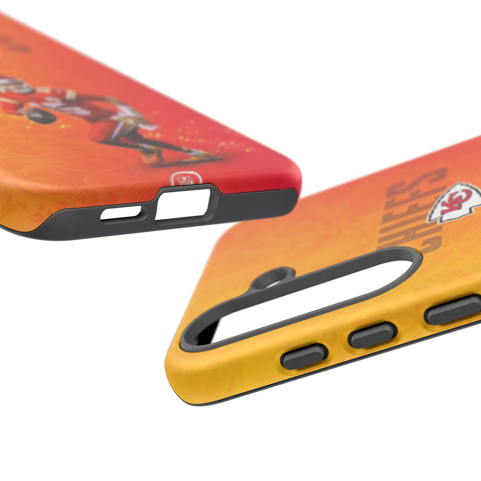 Kansas City Chiefs Patrick Mahomes Football Tough Cases for iPhones, Samsung, and Pixel