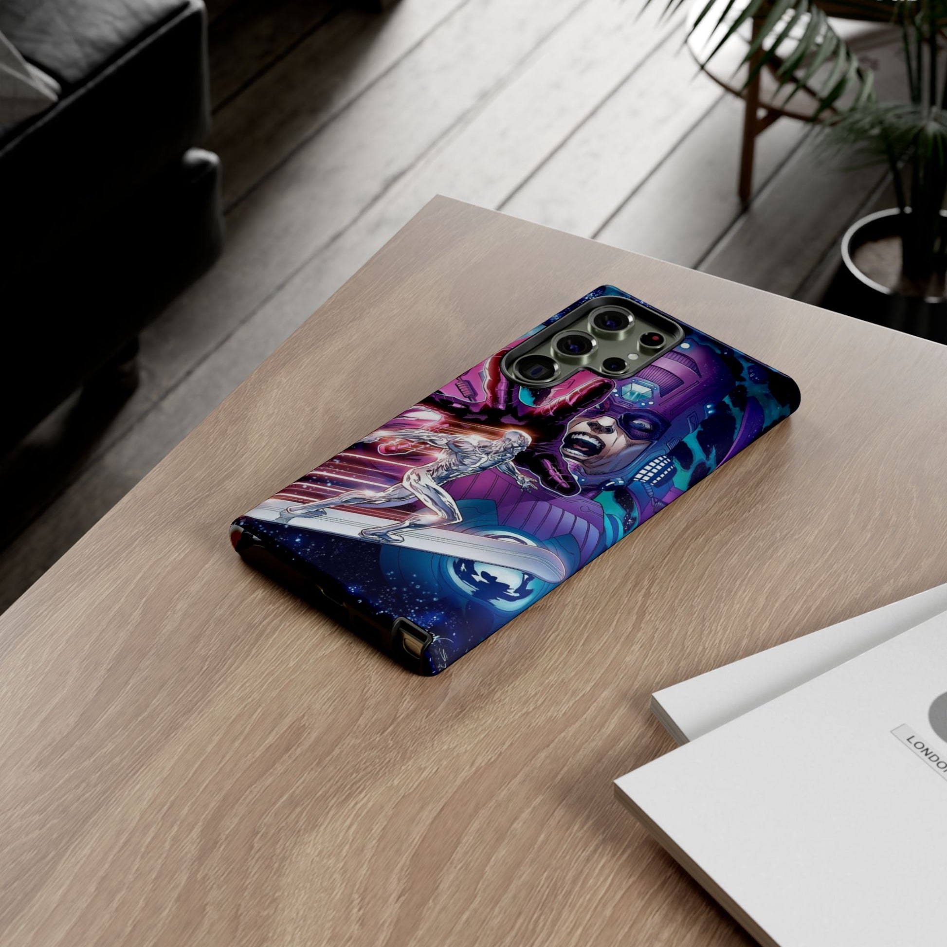 Galactus x Silver Surfer Marvel Phone Case, Tough Cases for iPhones, Samsung, and Pixel