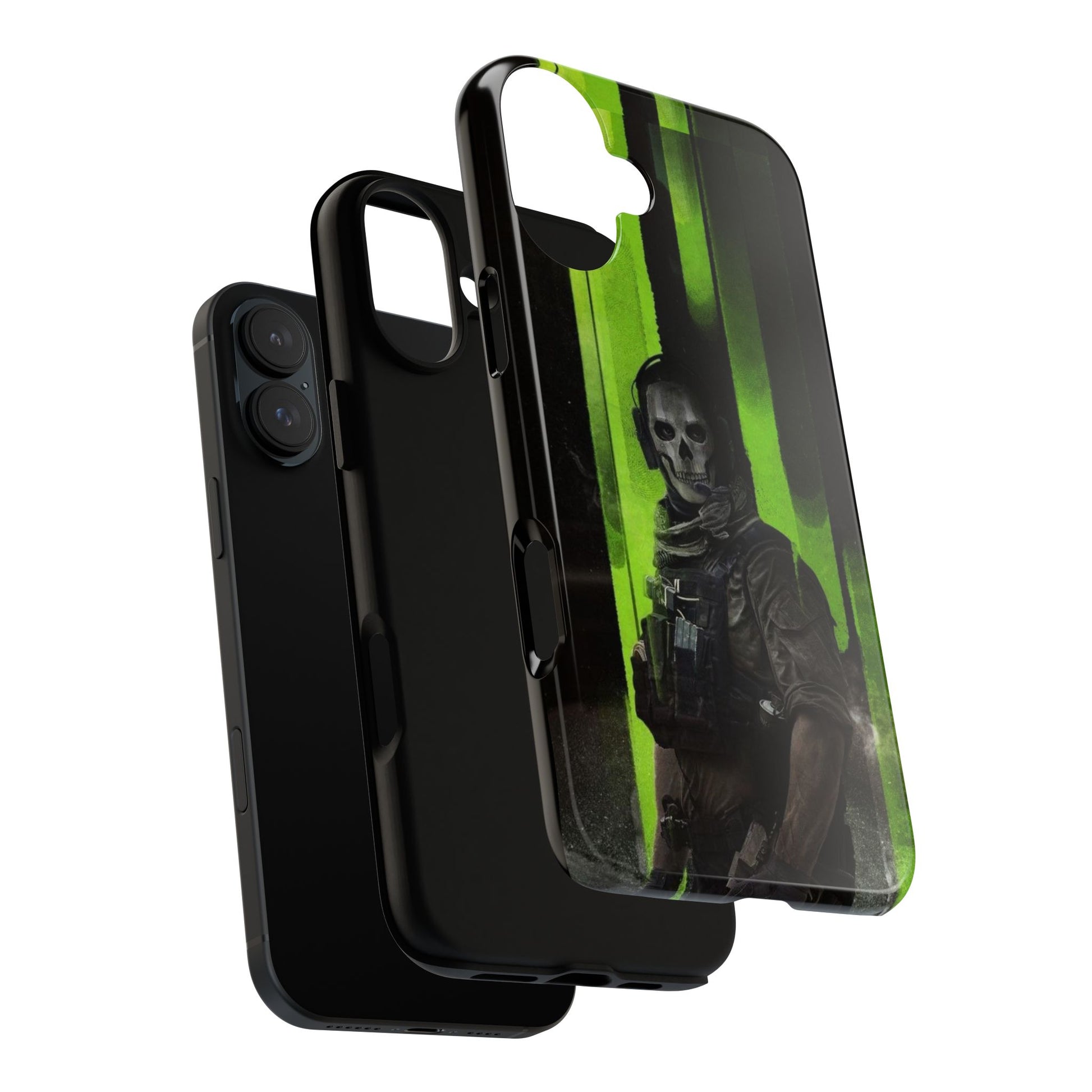 Call of Duty Ghost Tough Cases for iPhones, Samsung, and Pixel