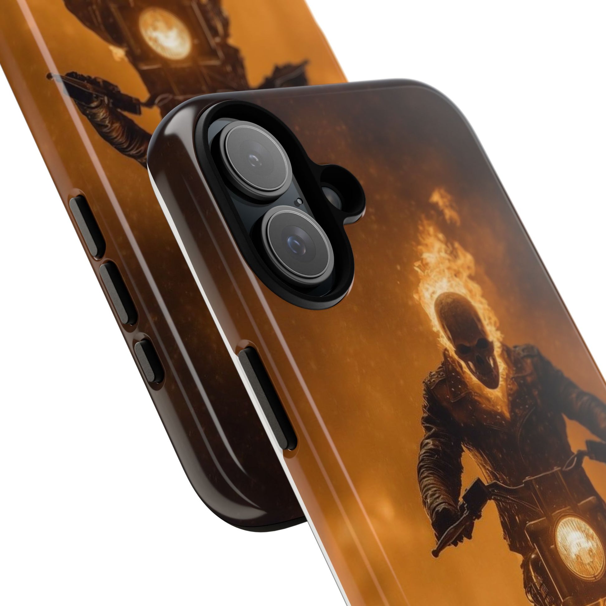 Marvel's Ghostrider Tough Cases for iPhones, Samsung, and Pixel