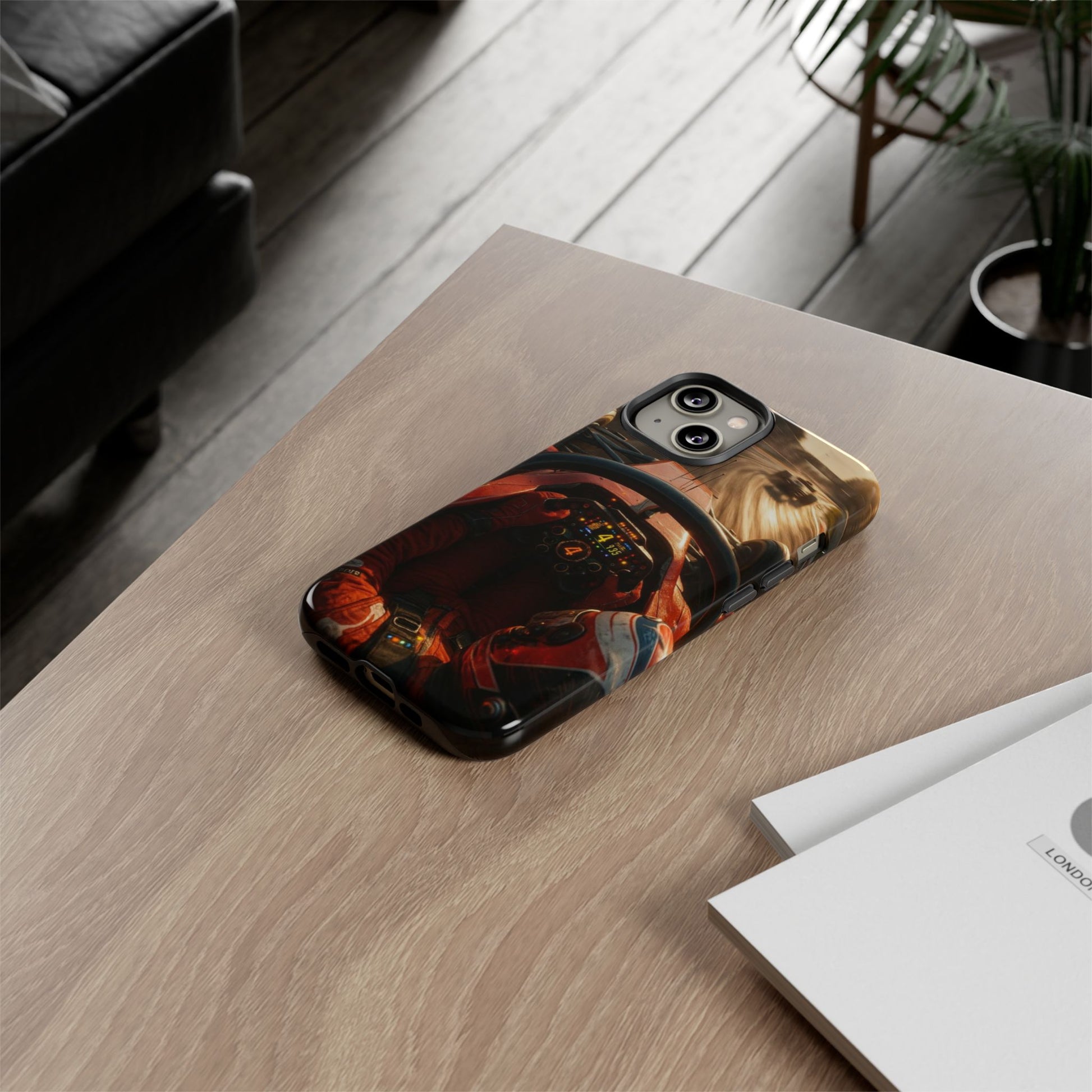 Formula 1 Cockpit Phone Case, Tough Cases for iPhones, Samsung, and Pixel