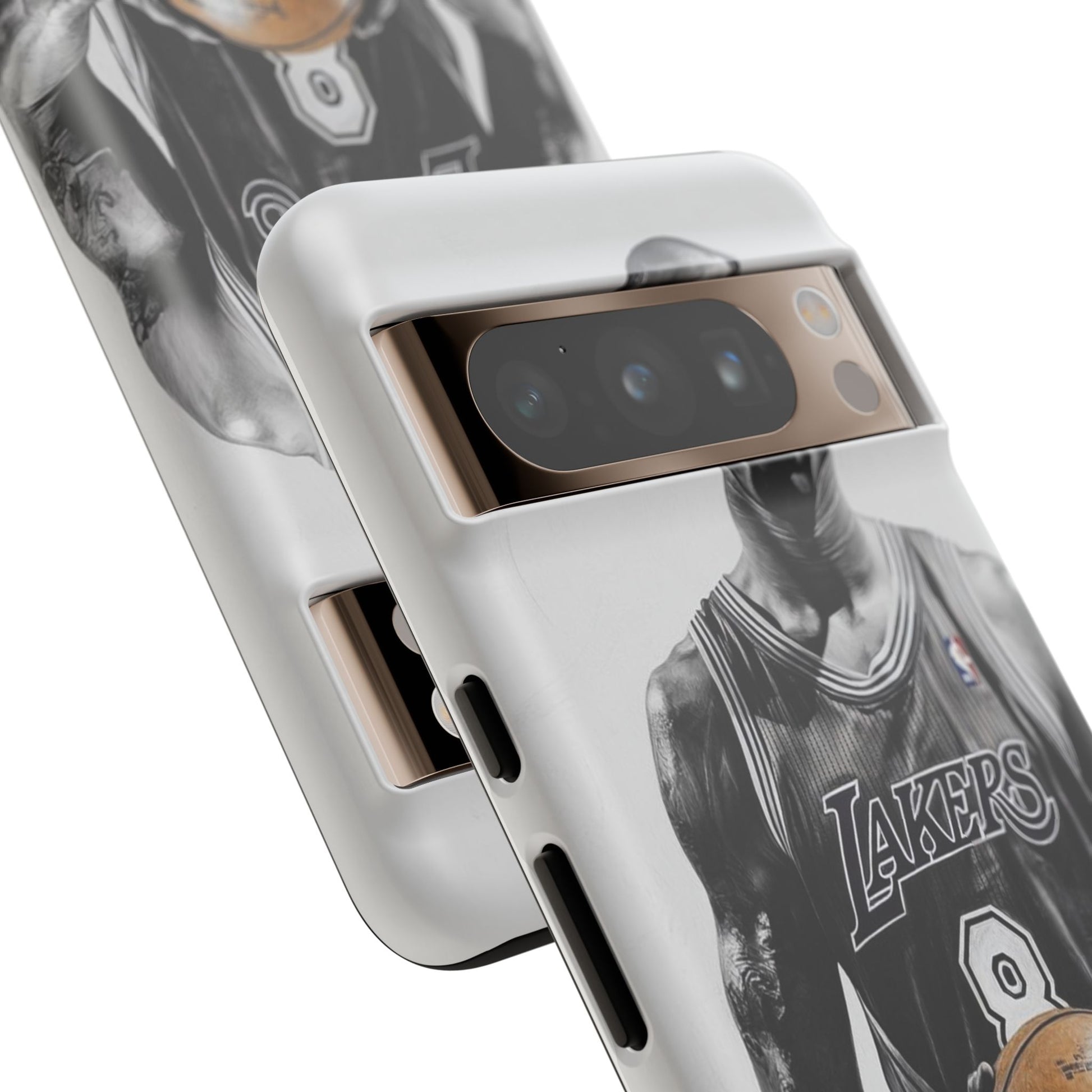 Kobe Basketball Art Tough Cases for iPhones, Samsung, and Pixel