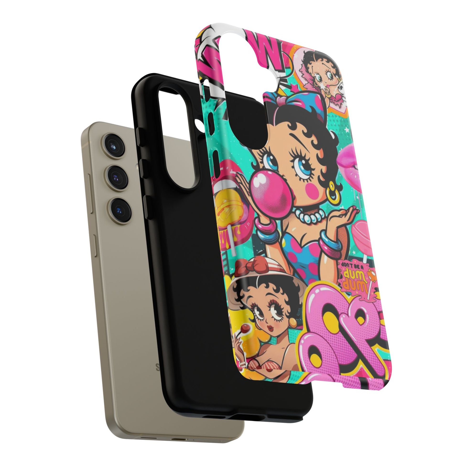 Betty Boop Comic Strip Phone Case for iPhone, Samsung Galaxy, & Pixel Phones