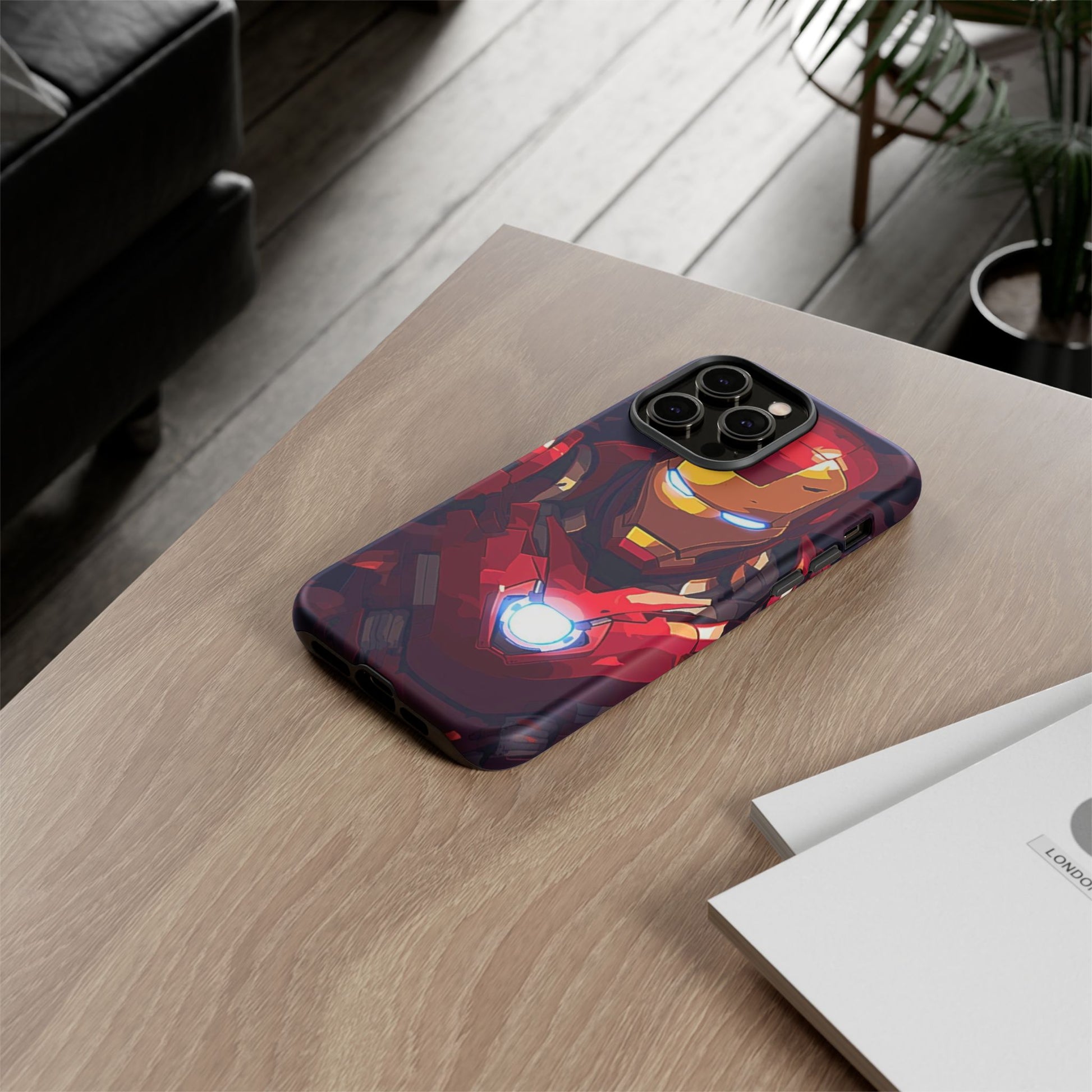 Invincible Iron Man Tough Cases for iPhones, Samsung, and Pixel