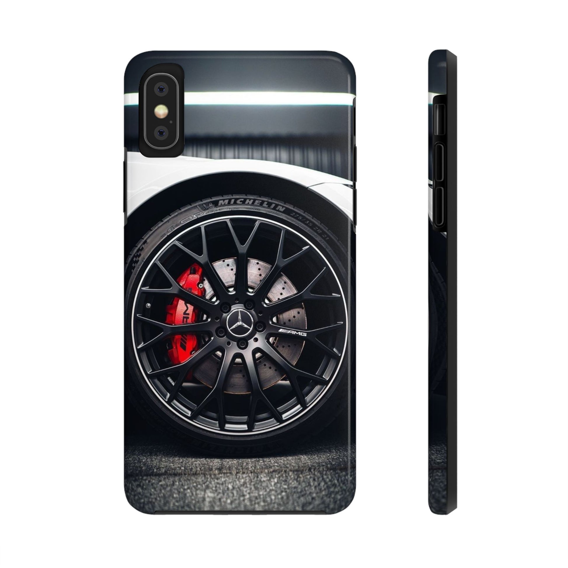 Mercedes Racing Wheel Theme Phone Cases for Iphones & Samsung Phones