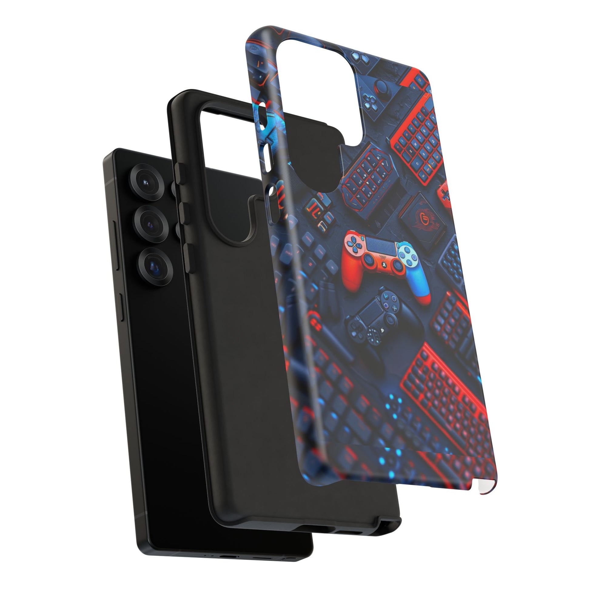 Gamer Themed Controllers Tough Cases for iPhones, Samsung, and Pixel