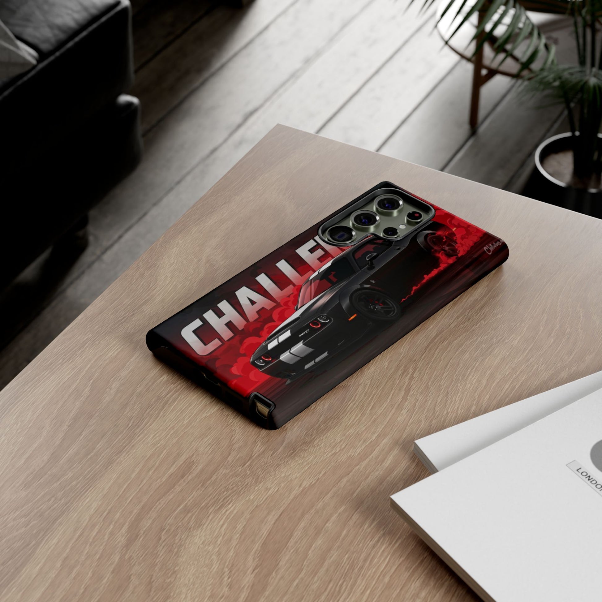 Hellcat Challenger Durable Tough Cases for iPhones, Samsung, and Pixel