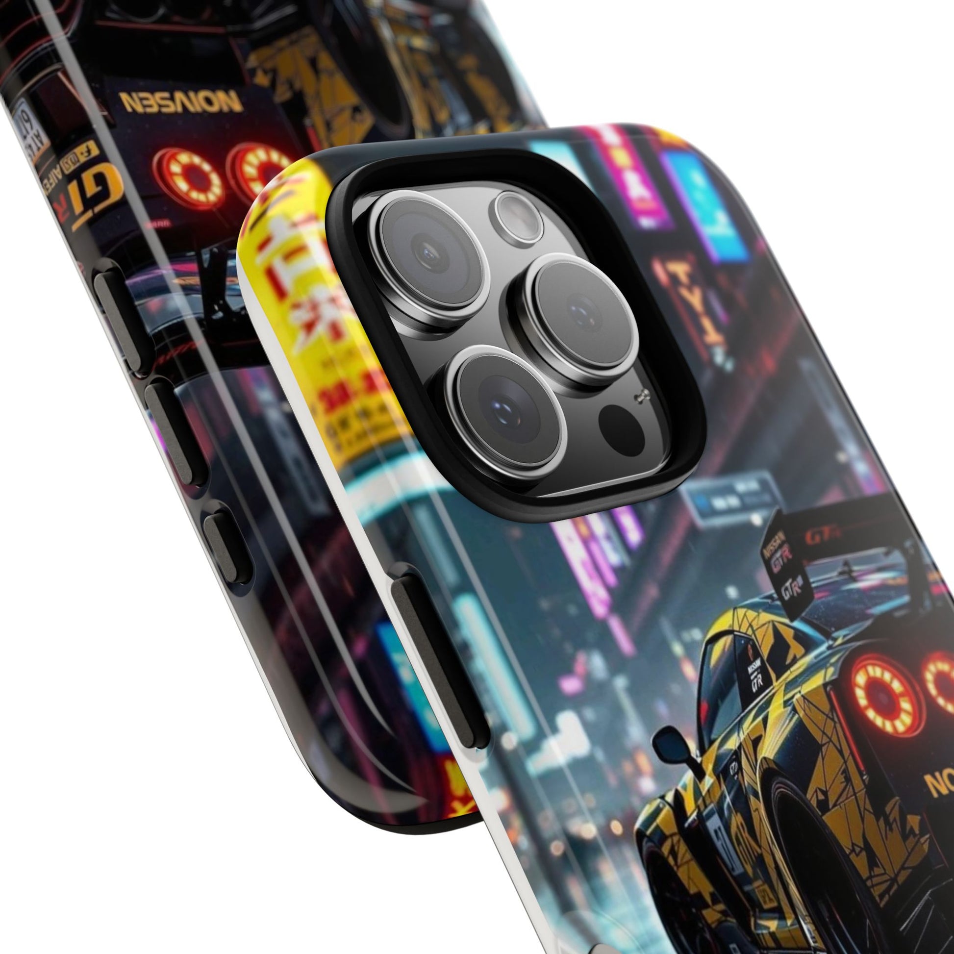 Nissan GTR in Japan Art Tough Cases for iPhones, Samsung, and Pixel