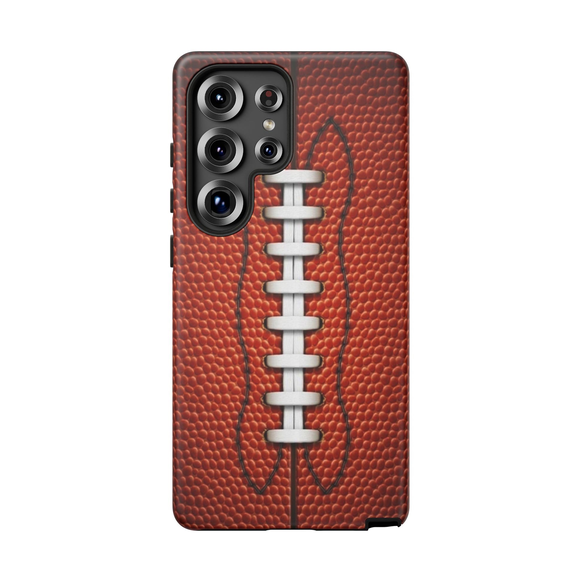 Football Pigskin Print Tough Cases for iPhones, Samsung, and Pixel