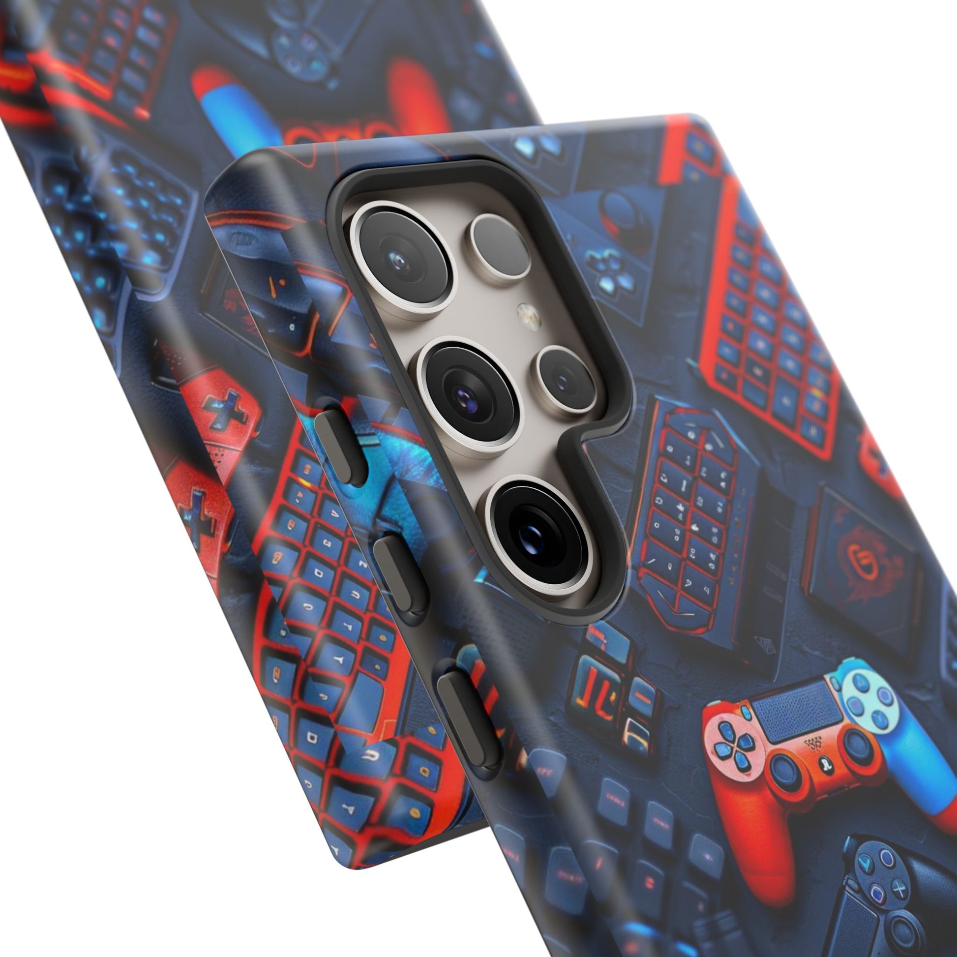 Gamer Themed Controllers Tough Cases for iPhones, Samsung, and Pixel