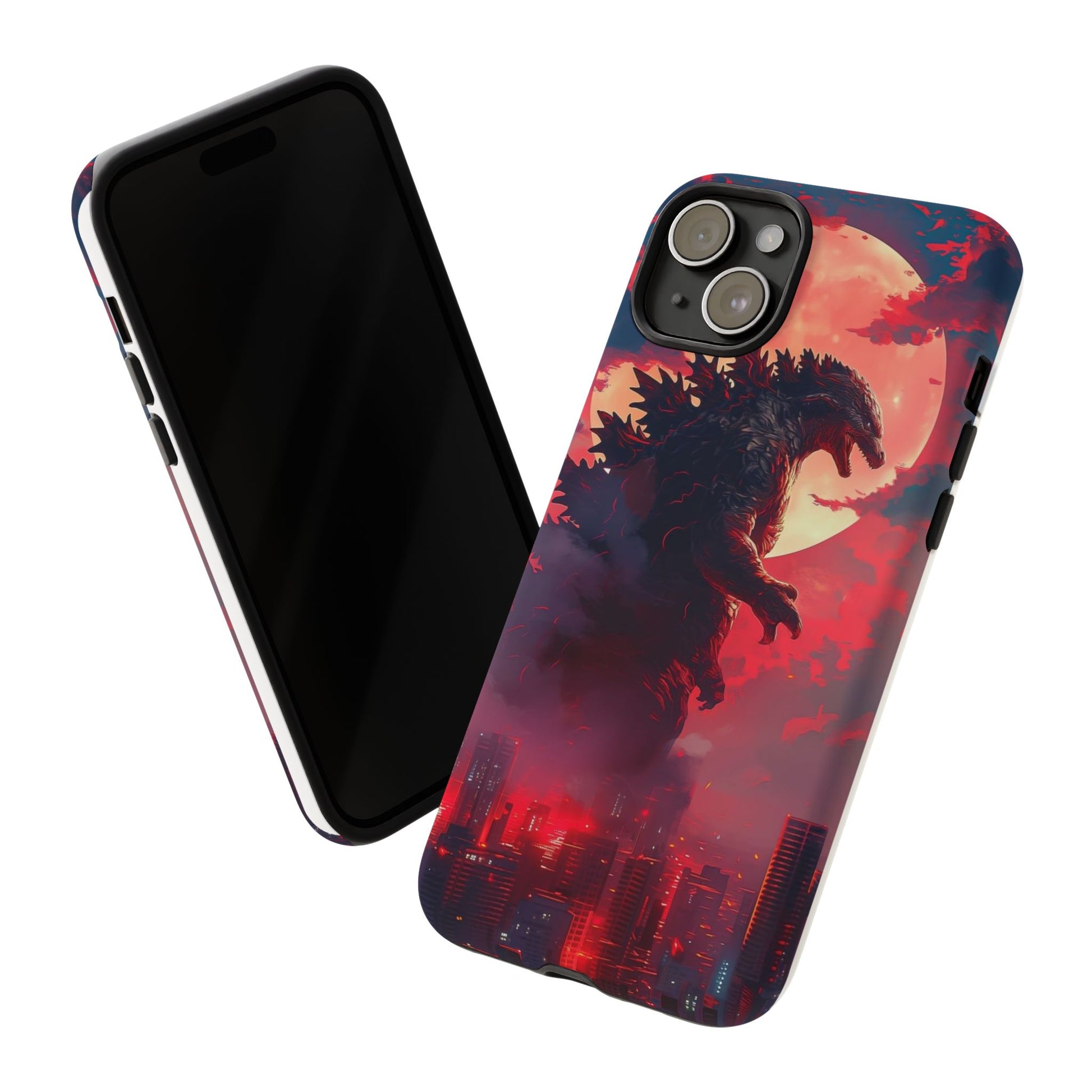 King of Monsters Godzilla Tough Phone Cases for iPhones, Samsung, and Pixel