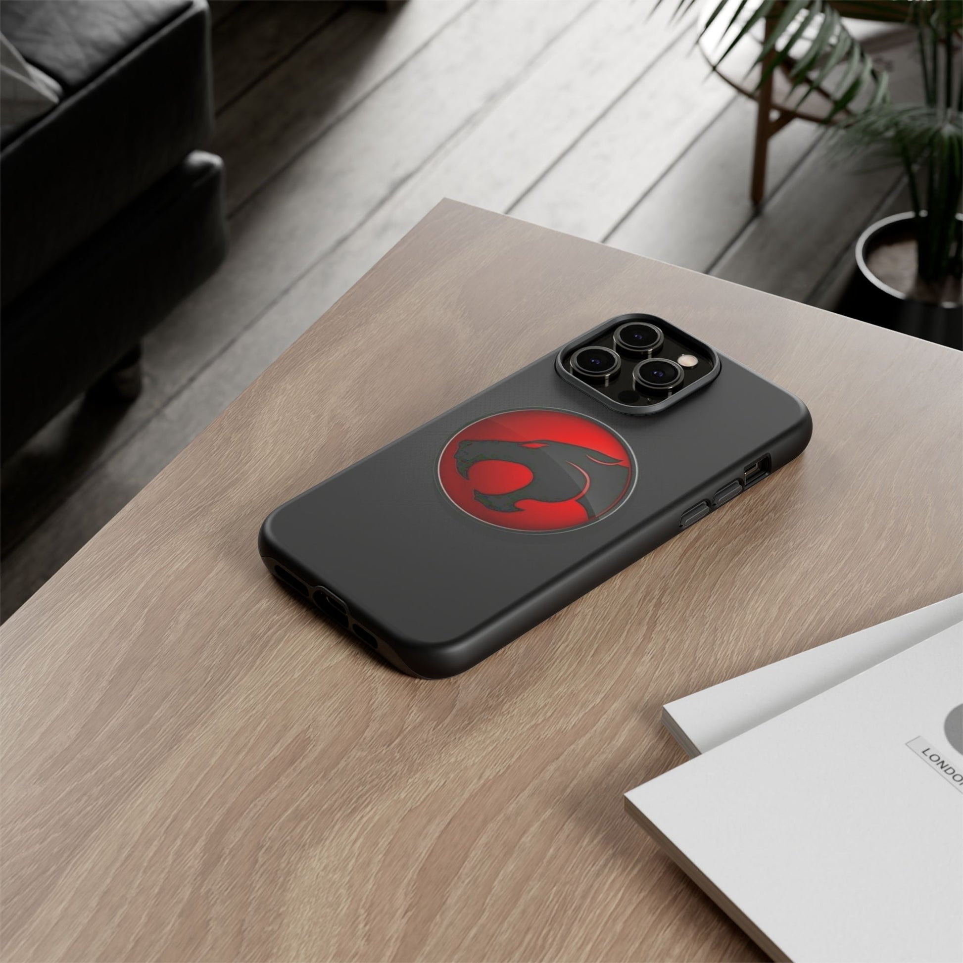 Thundercats Logo Tough Cases for iPhones, Samsung, and Pixel