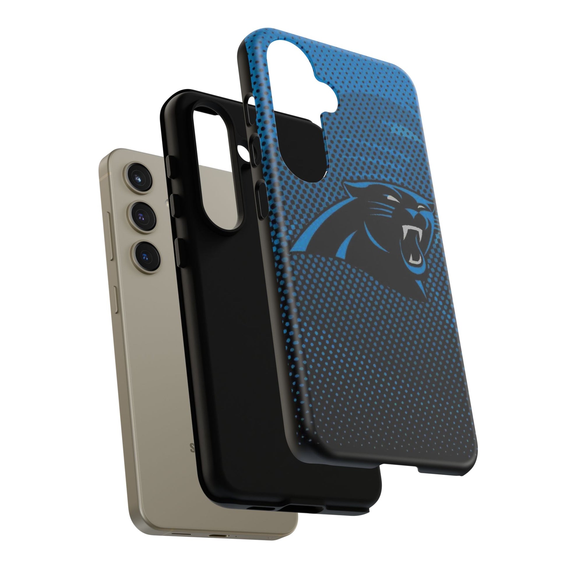 Carolina Panthers Football Logo Tough Cases for iPhones, Samsung, and Pixel