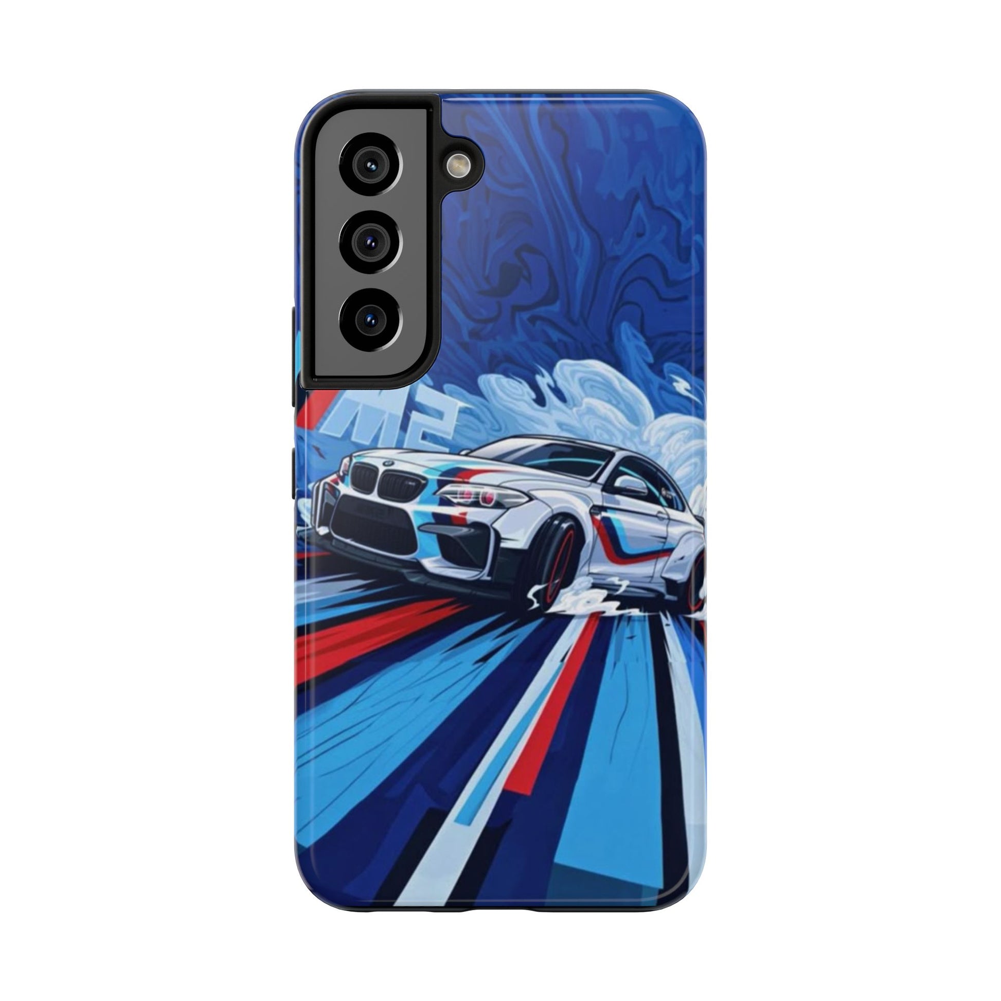 BWM M2 Racing Art Inspired 2 Piece Iphone & Samsung Durable Phone Case