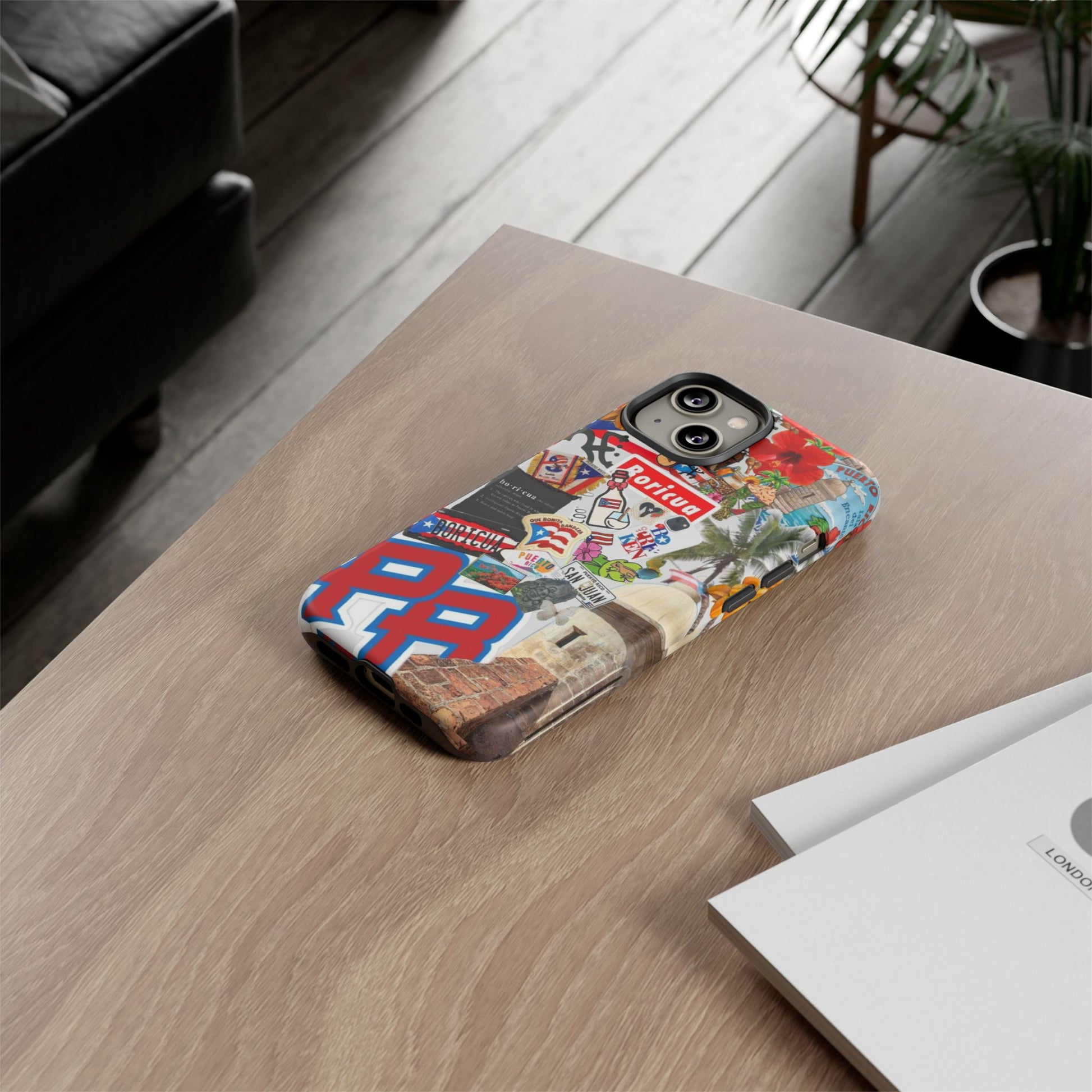 Puerto Rico Boricua Art Tough Cases for iPhones, Samsung, and Pixel