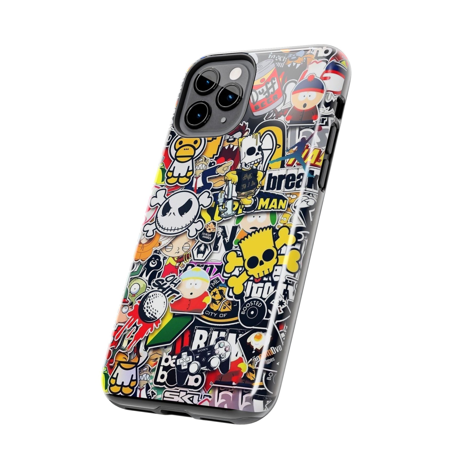 Sticker Bomb Theme Phone Case for iPhone & Samsung Galaxy Phones