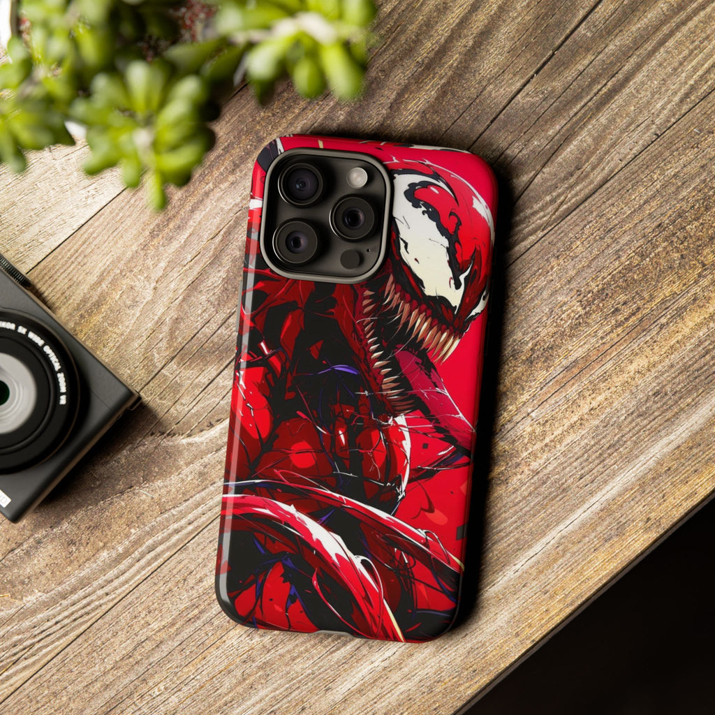 Carnage Marvel Villain Tough Cases for iPhones, Samsung, and Pixel