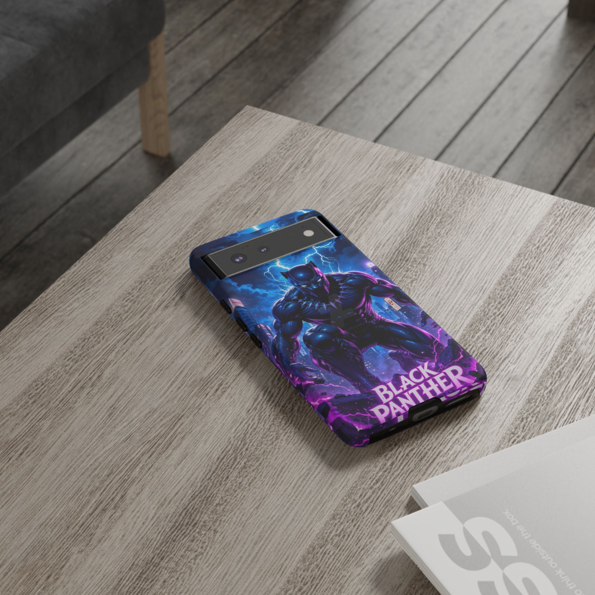 Black Panther Phone Case, Tough Cases for iPhones, Samsung, and Pixel